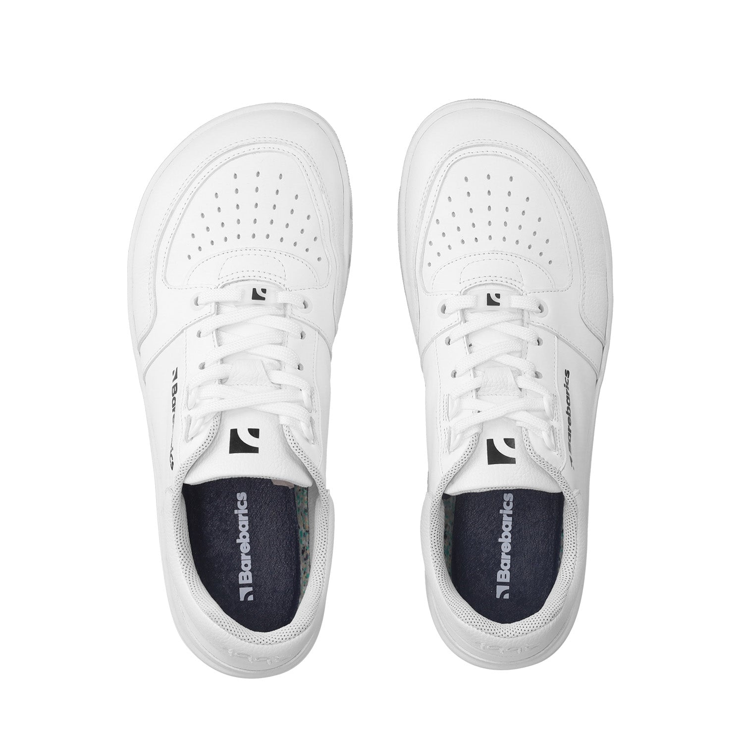 Barebarics - Wave All White - Deportivas barefoot-Barebarics-Cacles Barefoot-Tienda de calzado barefoot respetuoso minimalista