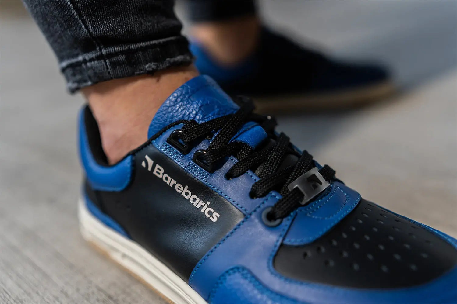 Barebarics - Wave Black & Blue - Deportivas barefoot