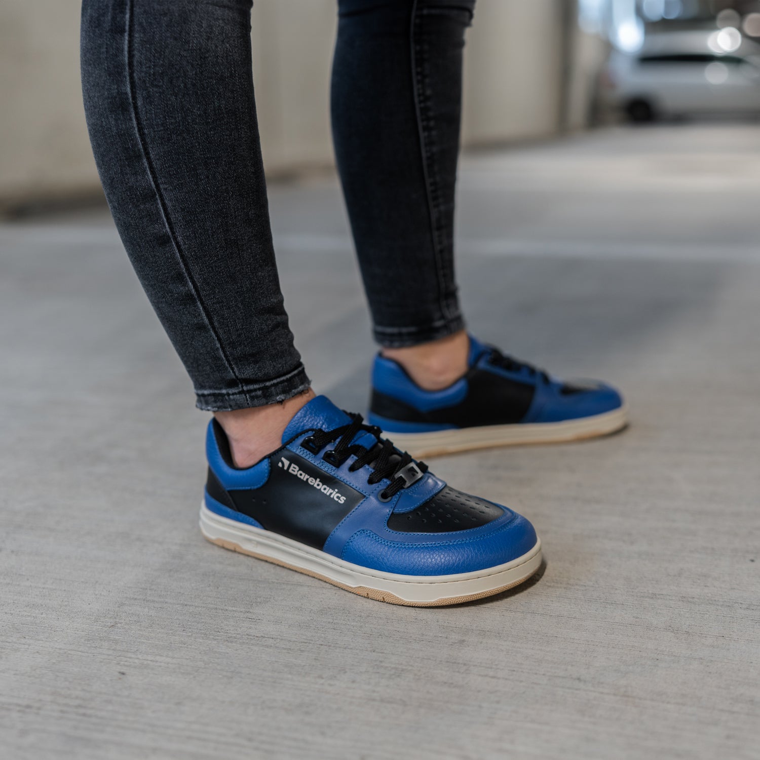 Barebarics - Wave Black & Blue - Deportivas barefoot-Barebarics-Cacles Barefoot-Tienda de calzado barefoot respetuoso minimalista