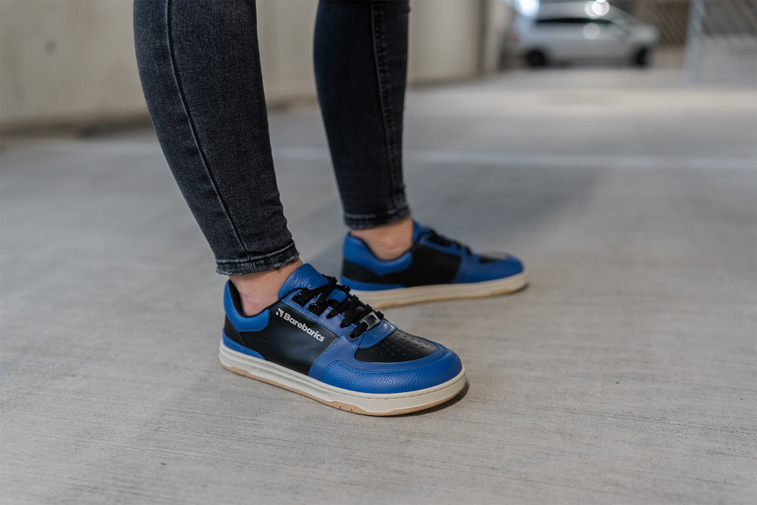 Barebarics - Wave Black & Blue - Deportivas barefoot-Barebarics-Cacles Barefoot-Tienda de calzado barefoot respetuoso minimalista