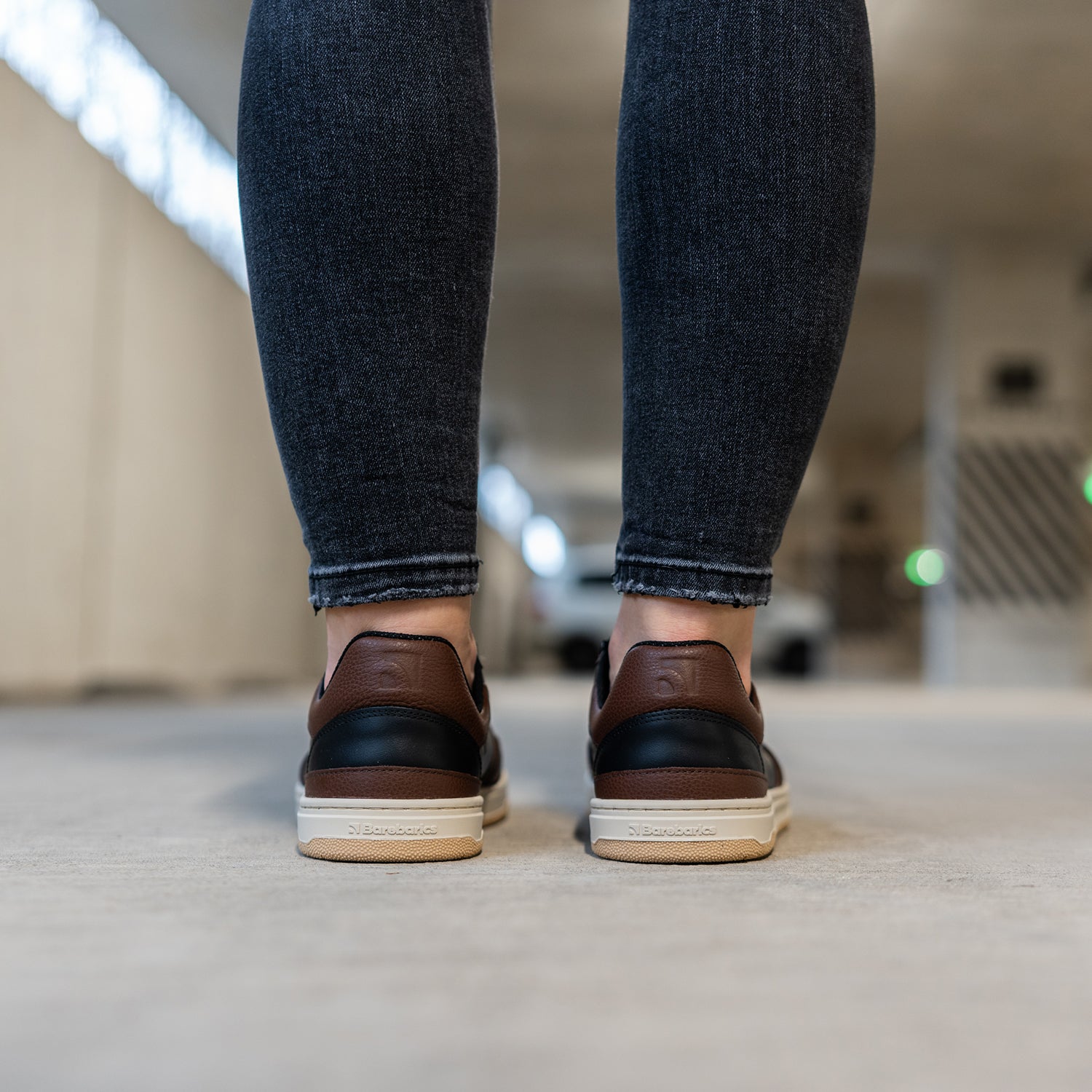 Barebarics - Wave Black & Dark Brown - Deportivas barefoot-Barebarics-Cacles Barefoot-Tienda de calzado barefoot respetuoso minimalista