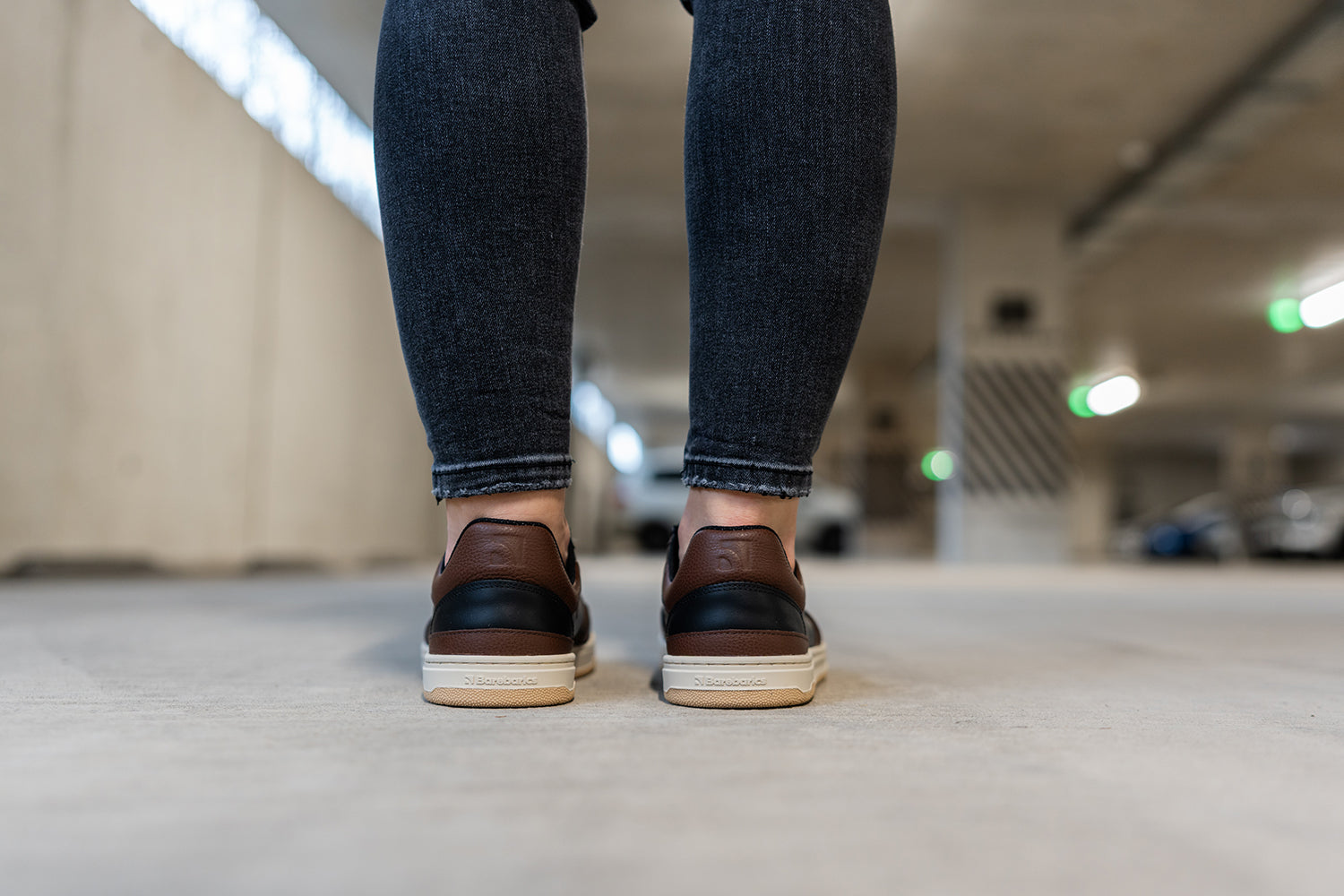 Barebarics - Wave Black & Dark Brown - Deportivas barefoot-Barebarics-Cacles Barefoot-Tienda de calzado barefoot respetuoso minimalista
