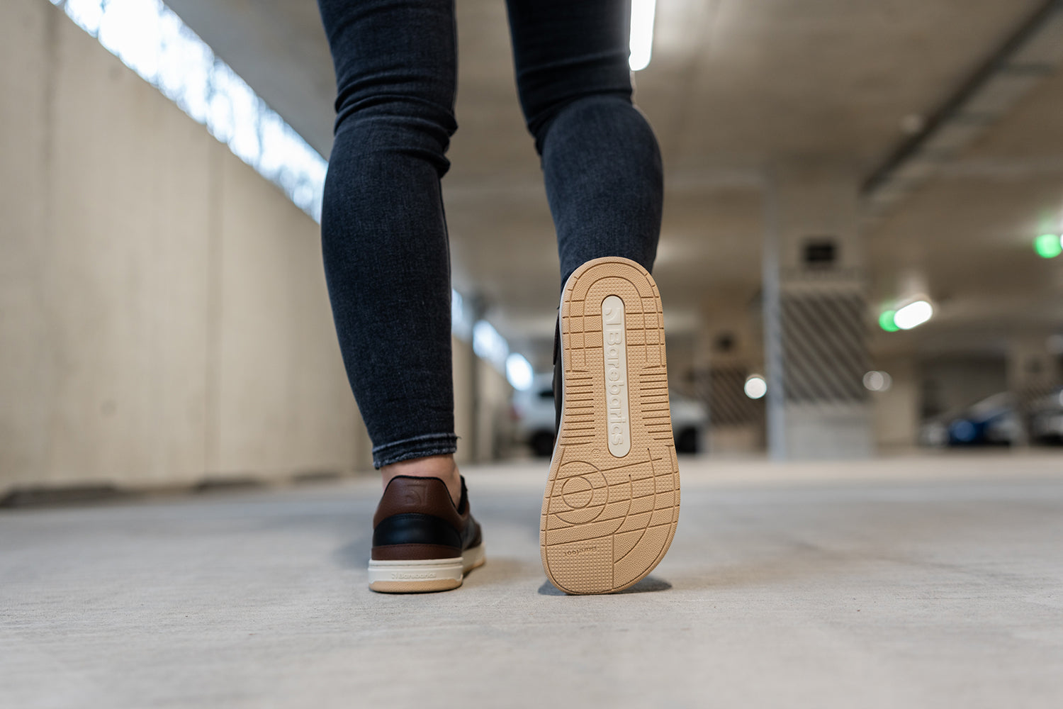 Barebarics - Wave Black & Dark Brown - Deportivas barefoot-Barebarics-Cacles Barefoot-Tienda de calzado barefoot respetuoso minimalista