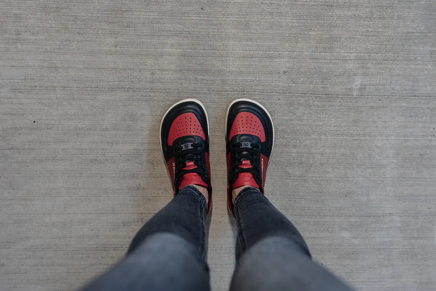 Barebarics - Wave Black & Red - Deportivas barefoot