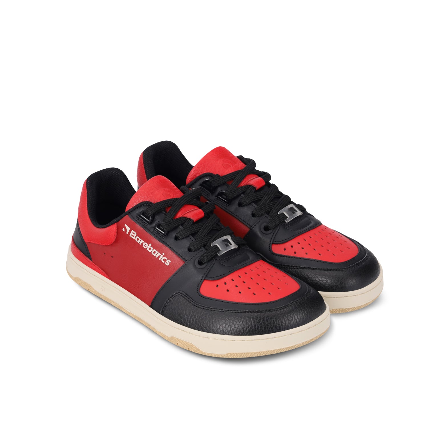 Barebarics - Wave Black & Red - Deportivas barefoot-Barebarics-Cacles Barefoot-Tienda de calzado barefoot respetuoso minimalista
