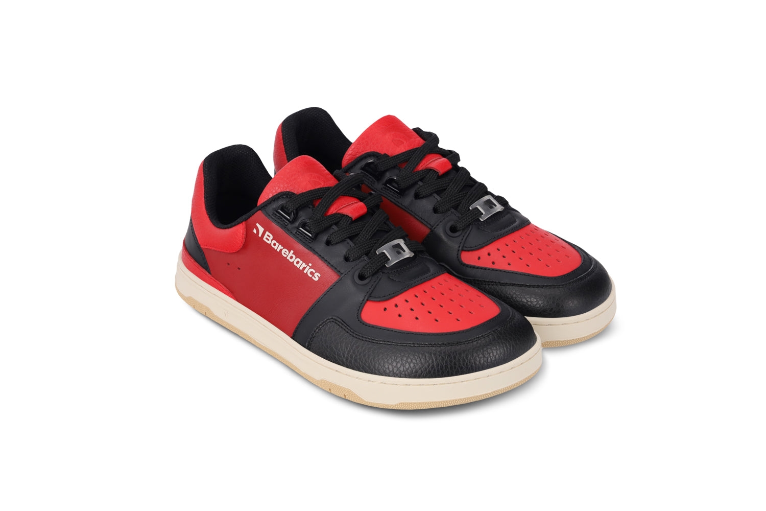 Barebarics - Wave Black & Red - Deportivas barefoot-Barebarics-Cacles Barefoot-Tienda de calzado barefoot respetuoso minimalista