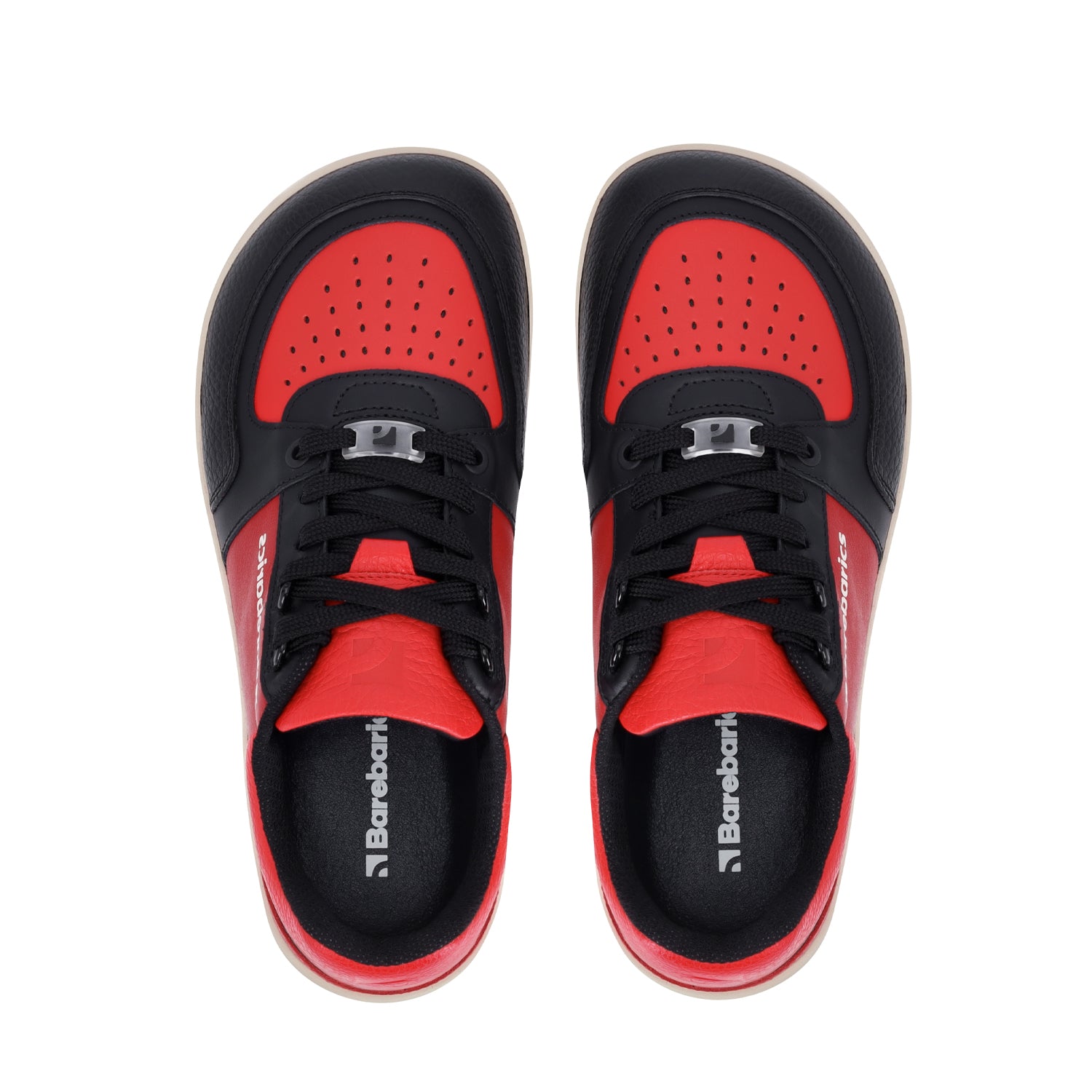 Barebarics - Wave Black & Red - Deportivas barefoot-Barebarics-Cacles Barefoot-Tienda de calzado barefoot respetuoso minimalista