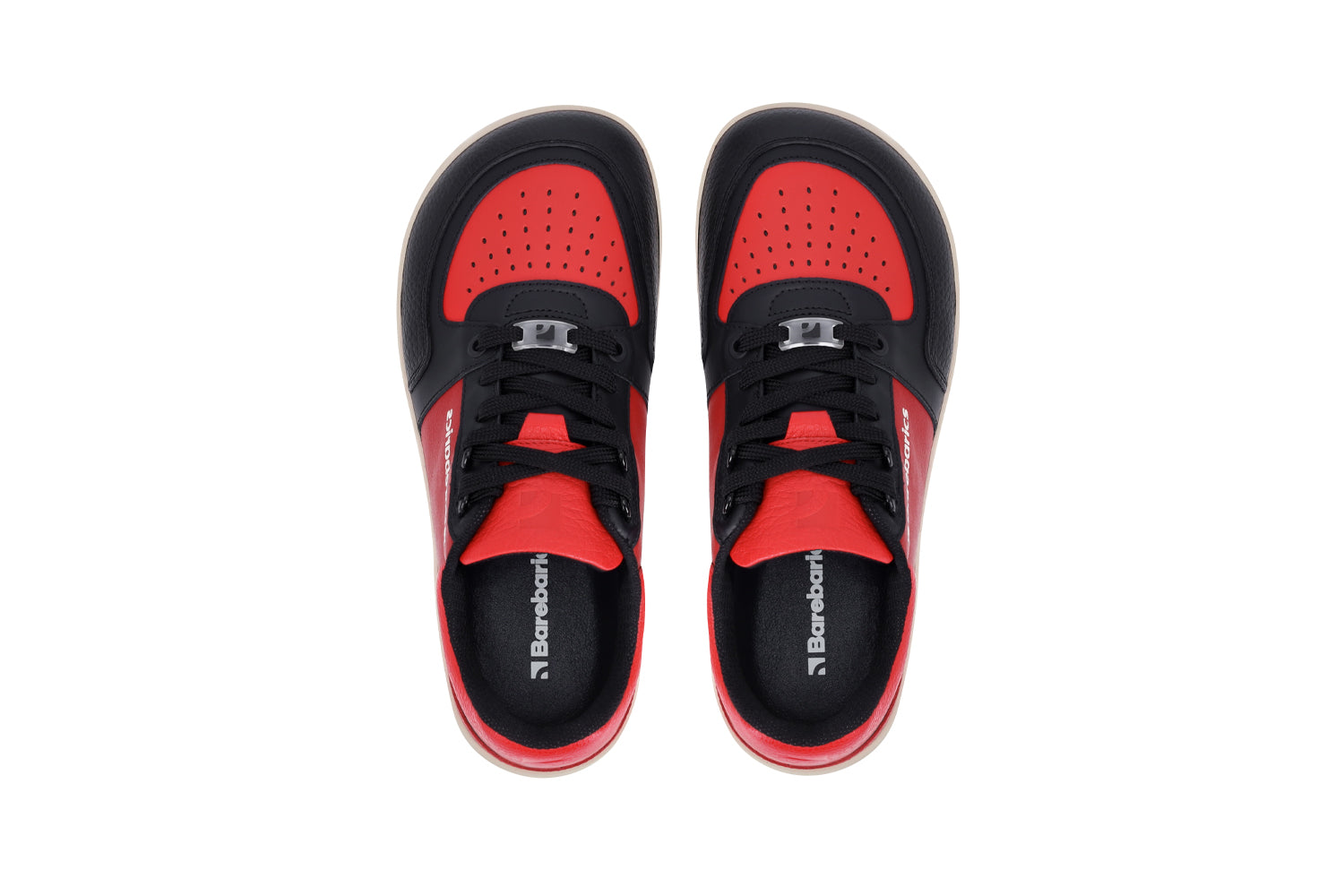 Barebarics - Wave Black & Red - Deportivas barefoot-Barebarics-Cacles Barefoot-Tienda de calzado barefoot respetuoso minimalista