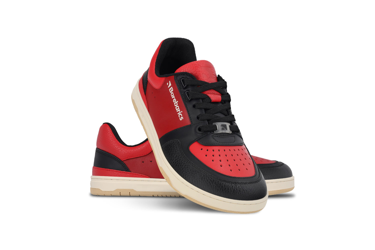 Barebarics - Wave Black & Red - Deportivas barefoot-Barebarics-Cacles Barefoot-Tienda de calzado barefoot respetuoso minimalista