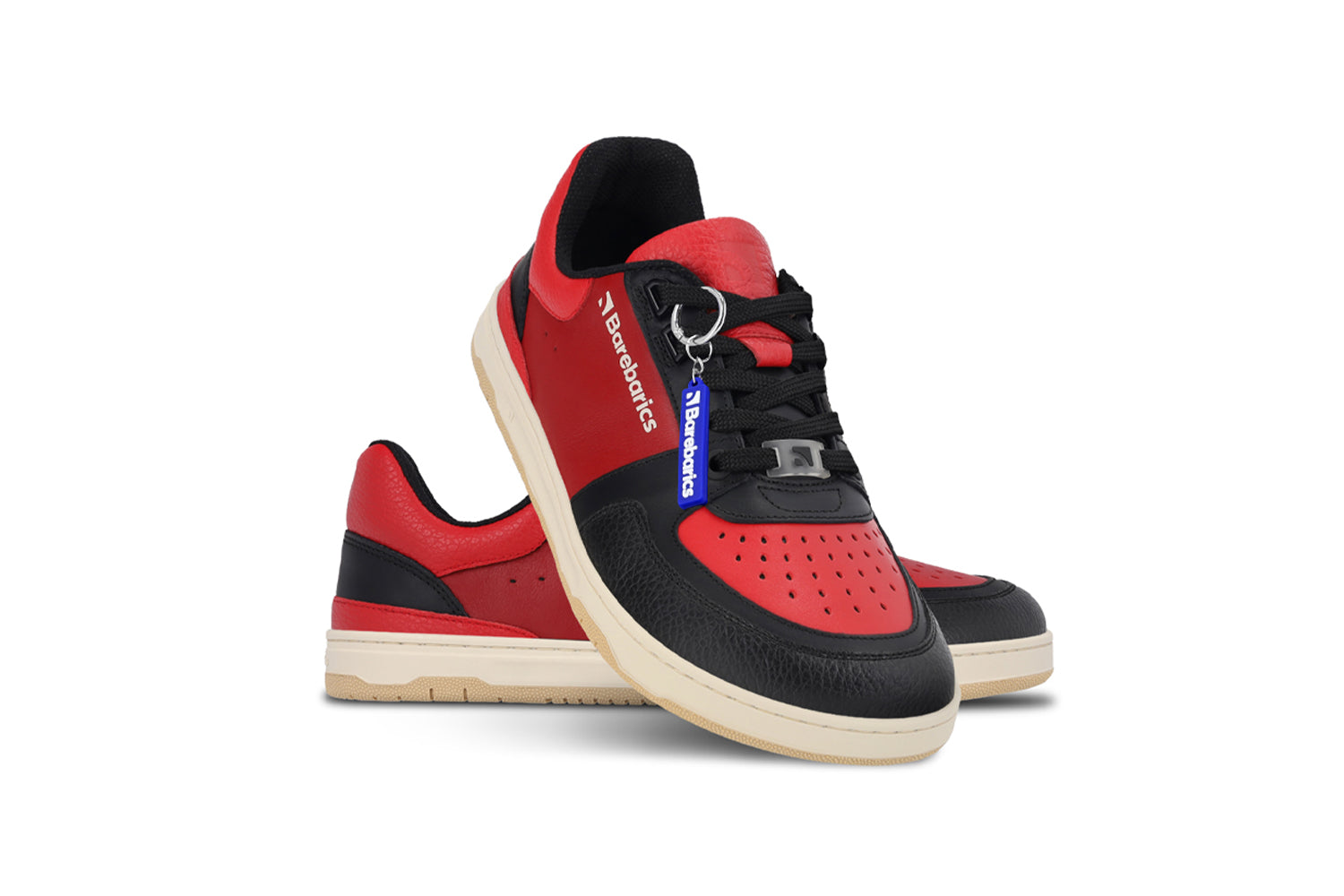 Barebarics - Wave Black & Red - Deportivas barefoot-Barebarics-Cacles Barefoot-Tienda de calzado barefoot respetuoso minimalista