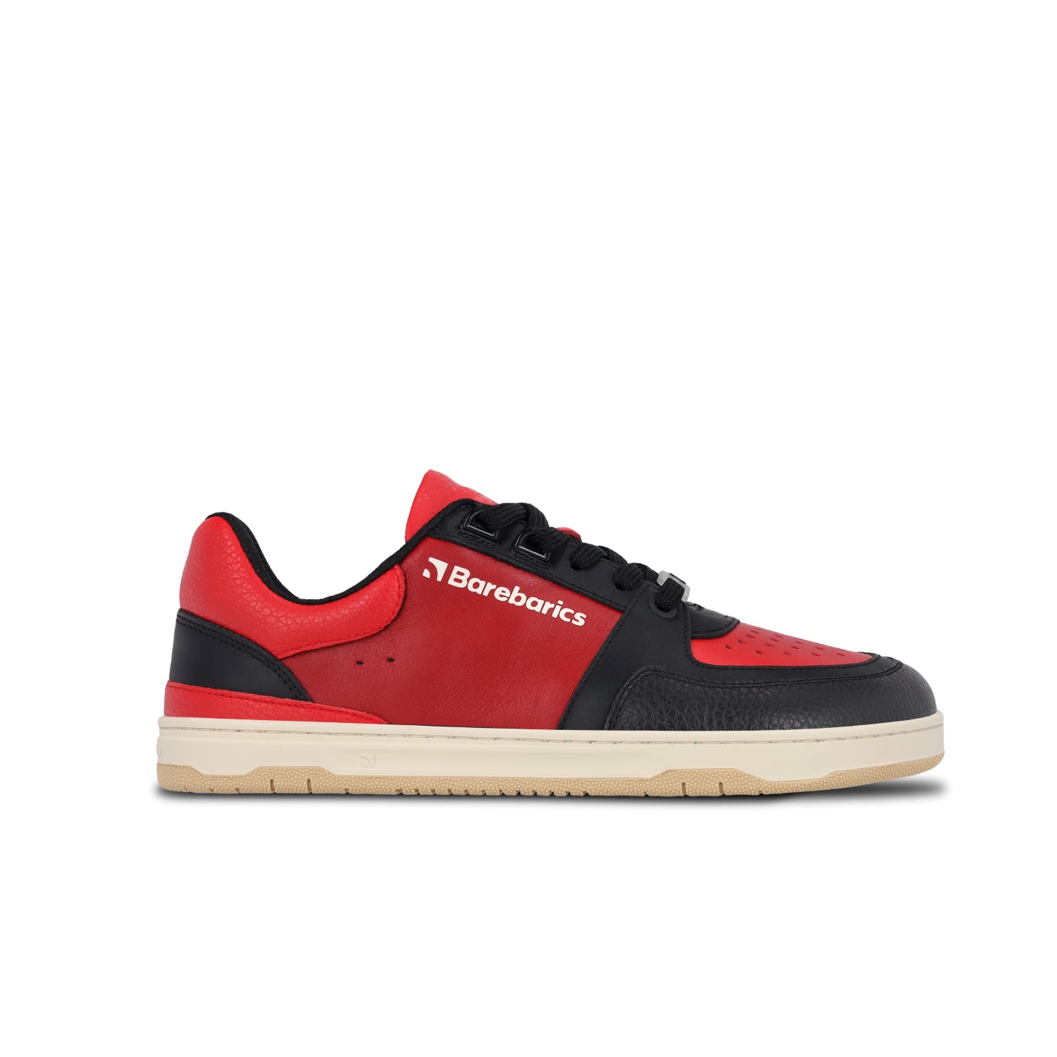 Barebarics - Wave Black & Red - Deportivas barefoot-Barebarics-Cacles Barefoot-Tienda de calzado barefoot respetuoso minimalista