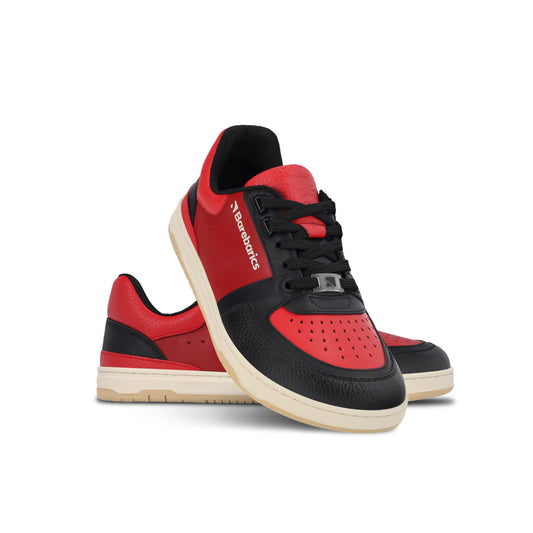 Barebarics - Wave Black & Red - Deportivas barefoot-Barebarics-Cacles Barefoot-Tienda de calzado barefoot respetuoso minimalista