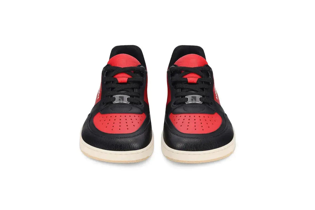 Barebarics - Wave Black & Red - Zapatillas barefoot unisex negro y rojo