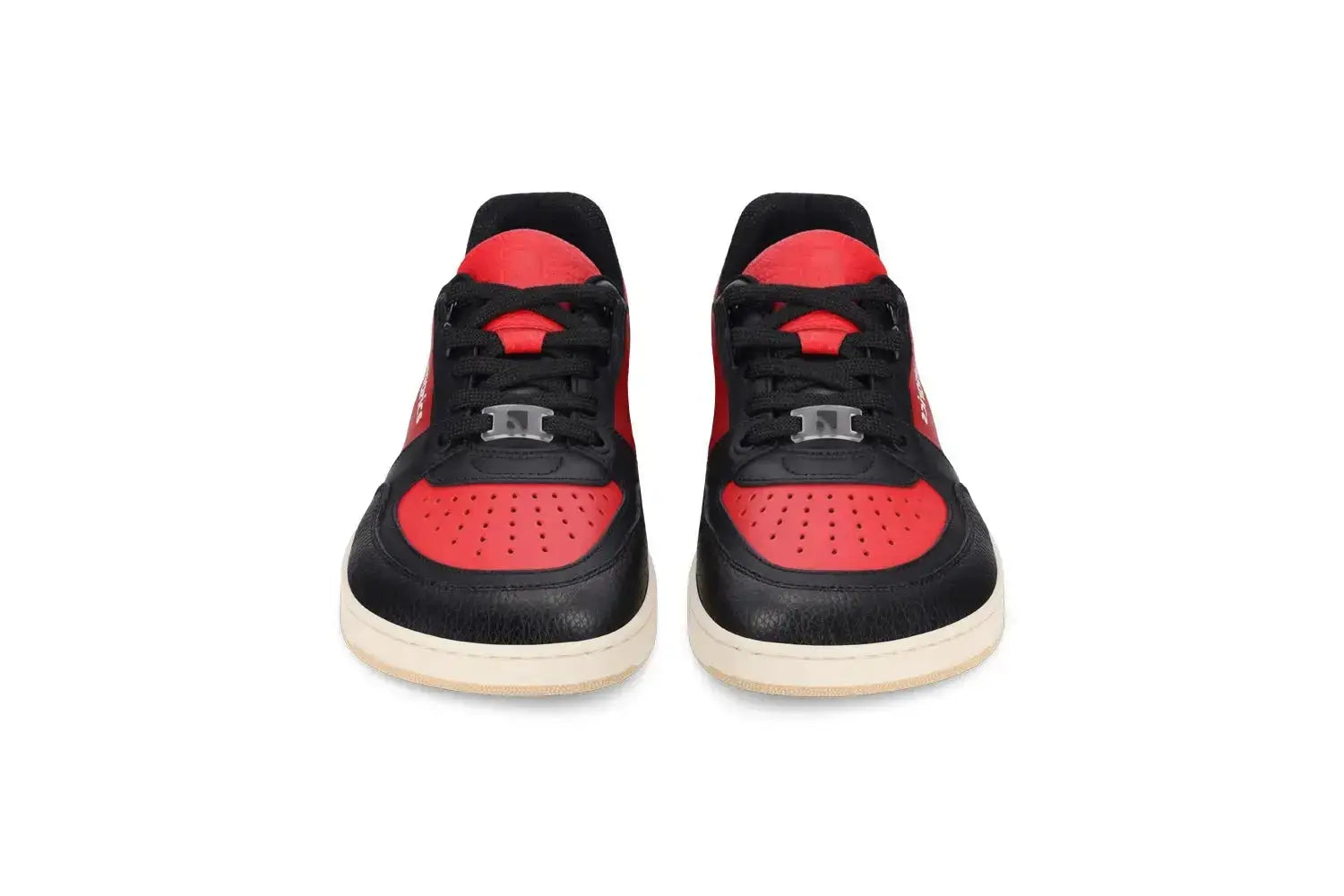 Barebarics - Wave Black & Red - Zapatillas barefoot unisex negro y rojo