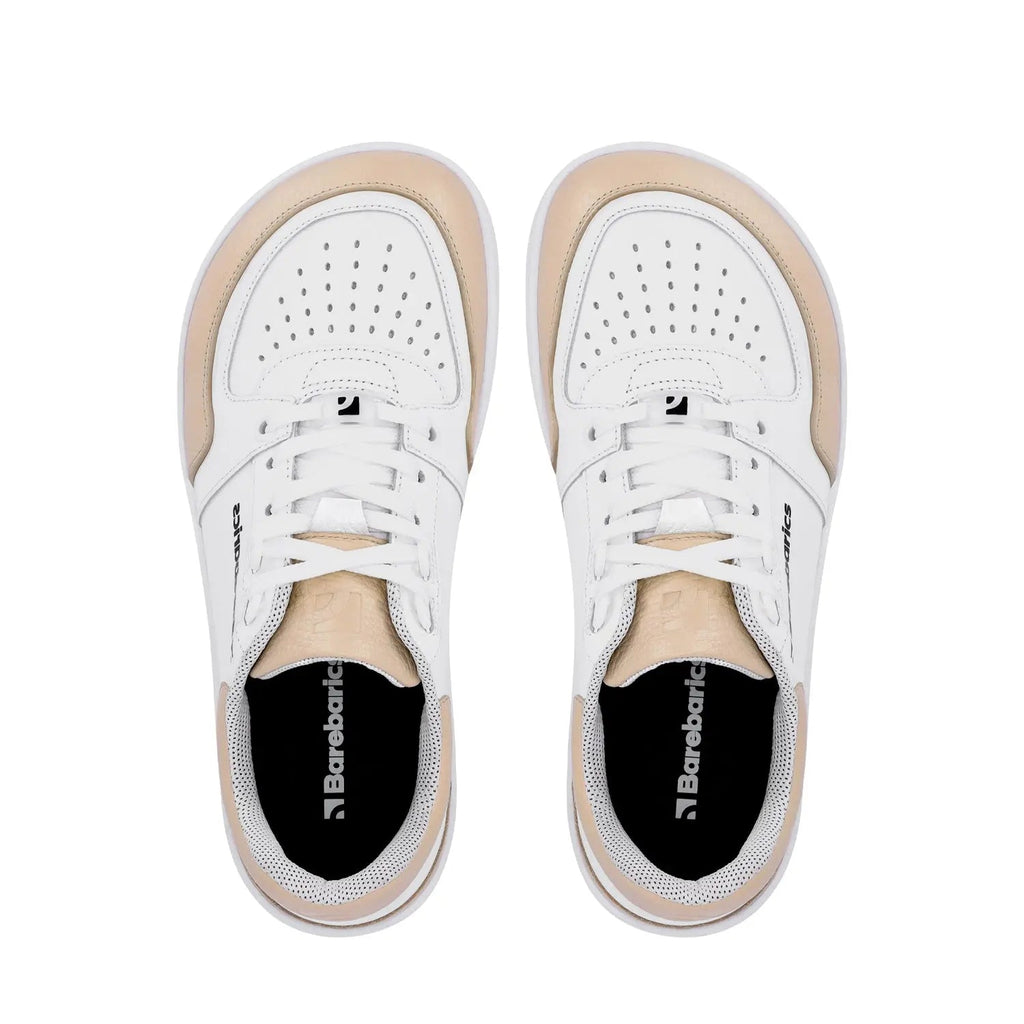 Barebarics - Wave White & Beige - Deportivas barefoot
