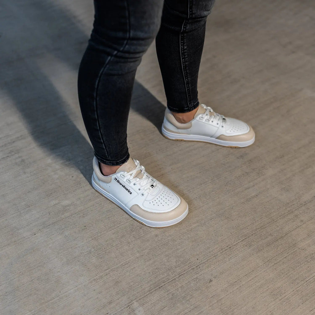 Barebarics - Wave White & Beige - Deportivas barefoot