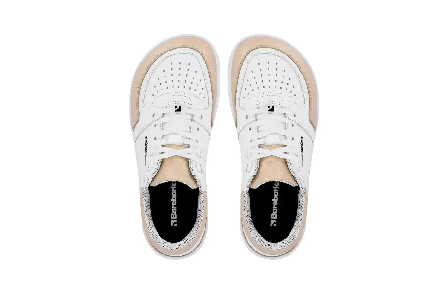 Barebarics - Wave White & Beige - Zapatillas barefoot unisex blanco