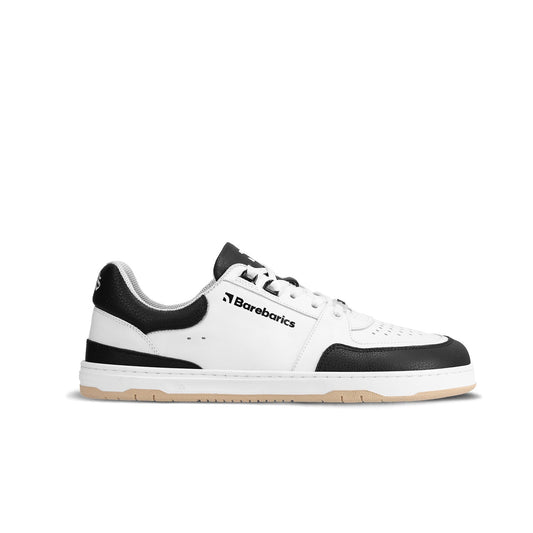Barebarics - Wave White & Black - Deportivas barefoot-Barebarics-Cacles Barefoot-Tienda de calzado barefoot respetuoso minimalista