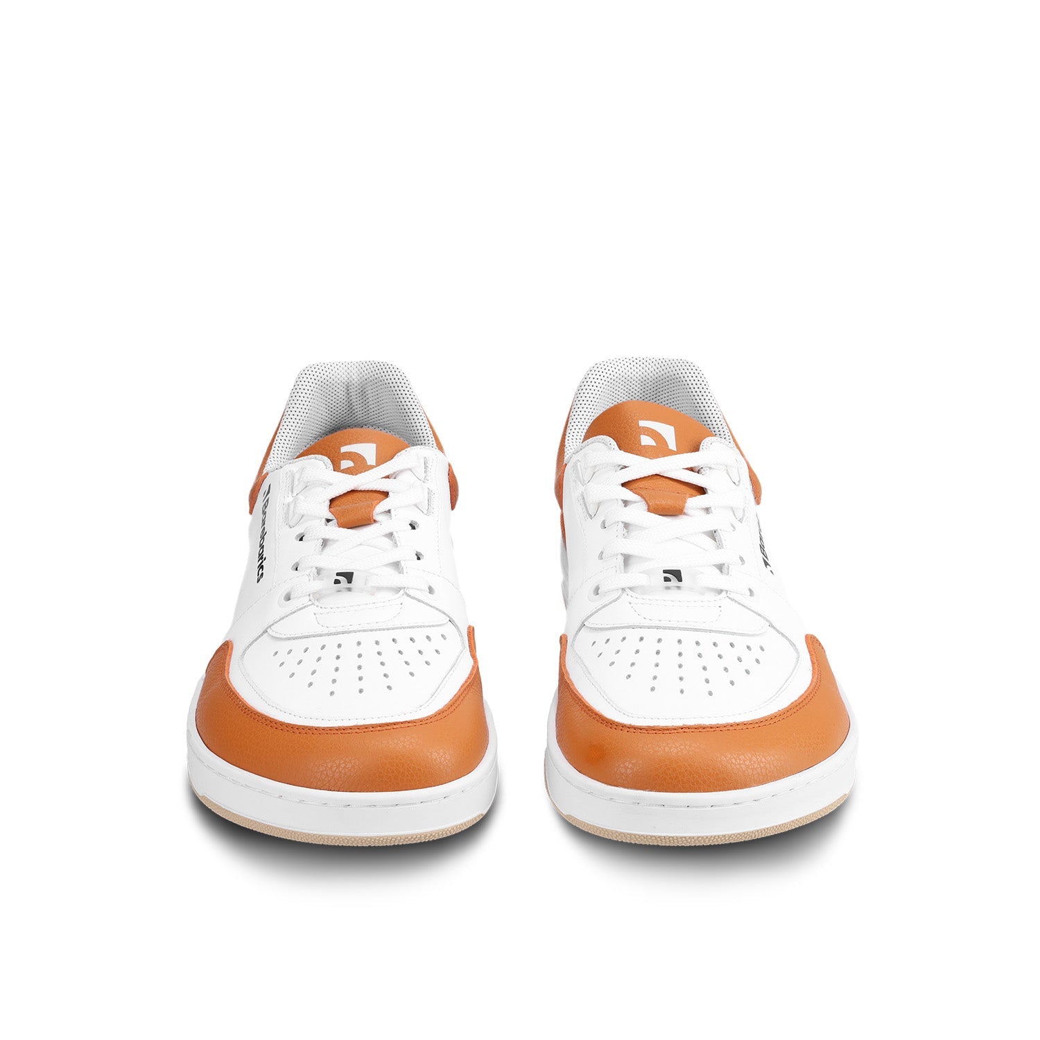 Barebarics - Wave White & Orange - Deportivas barefoot-Barebarics-Cacles Barefoot-Tienda de calzado barefoot respetuoso minimalista