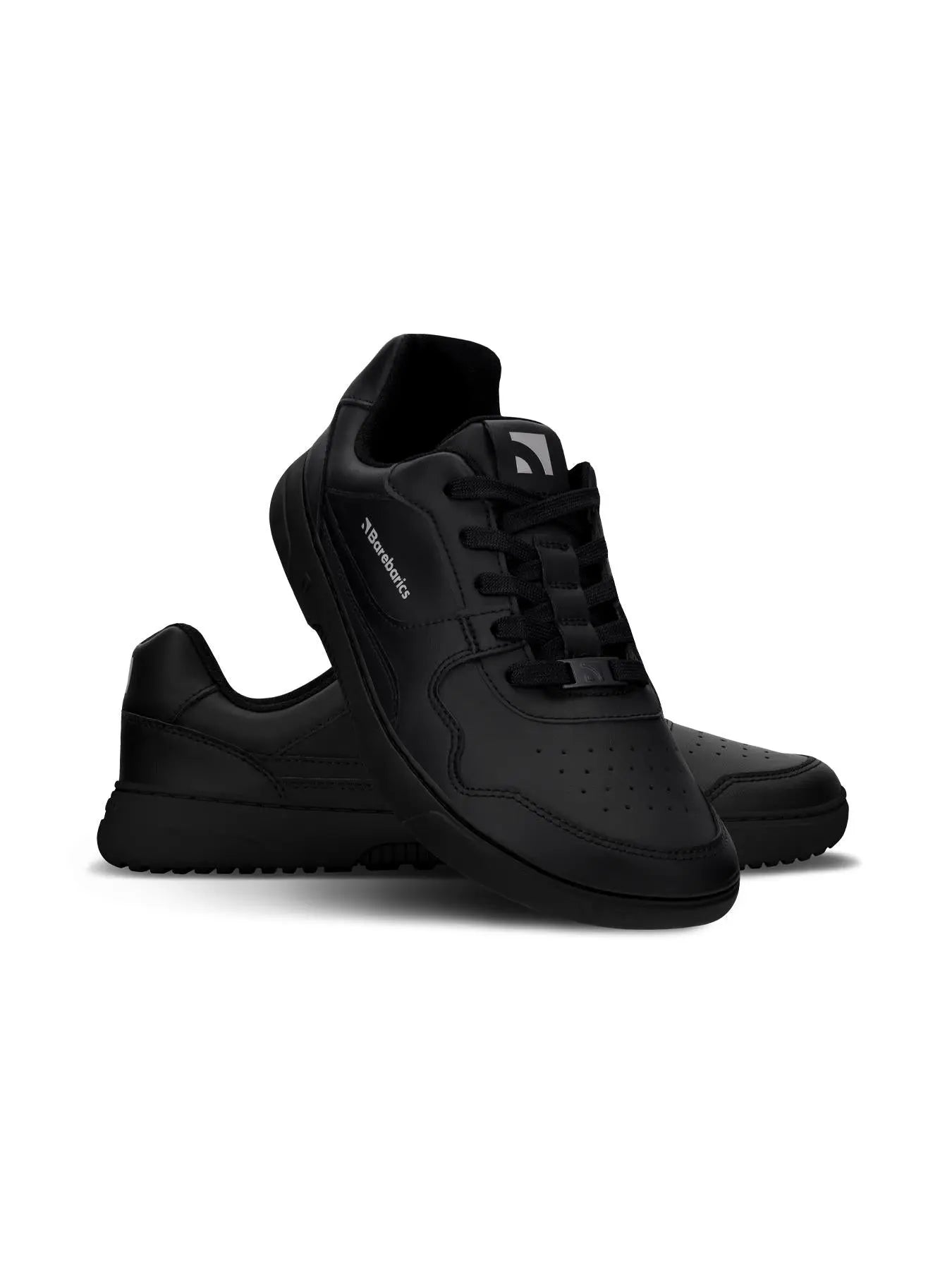 Barebarics - Zing All Black Leather - Deportivas barefoot