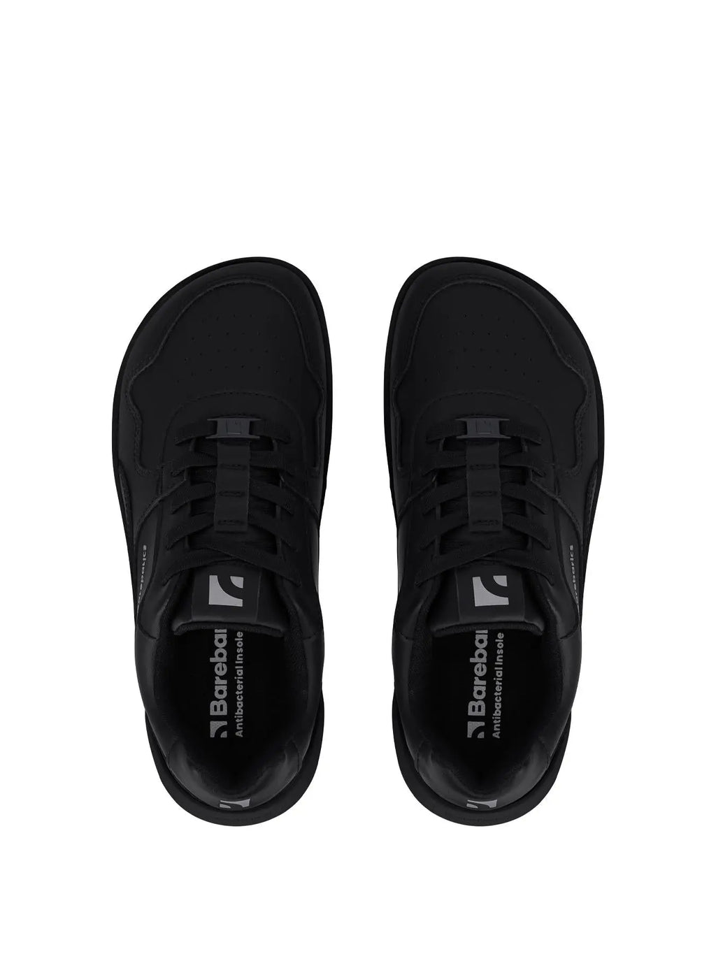 Barebarics - Zing All Black Leather - Deportivas barefoot