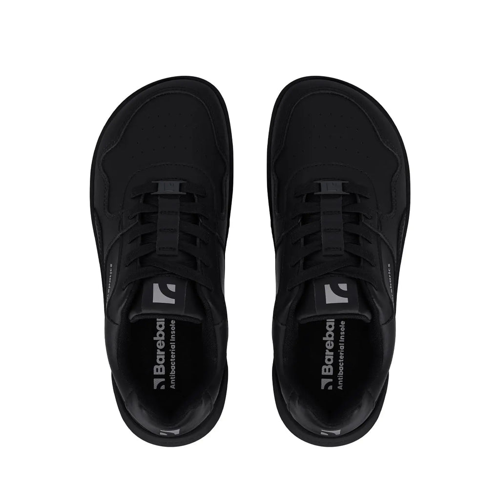 Barebarics - Zing All Black Leather - Deportivas barefoot