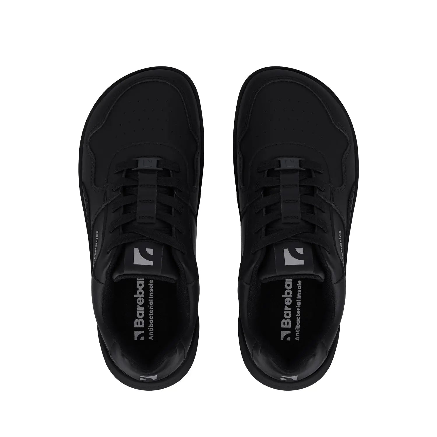 Barebarics - Zing All Black Leather - Deportivas barefoot