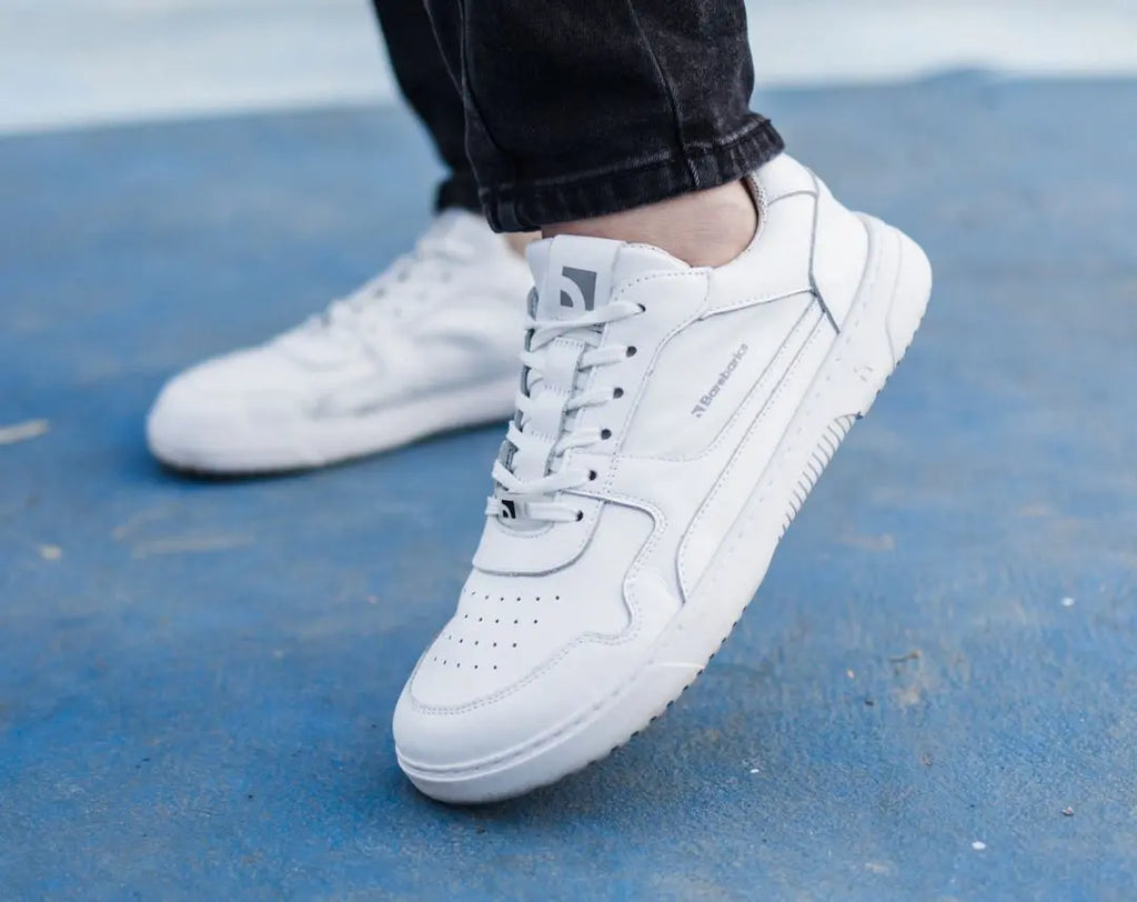 Barebarics - Zing All White - Leather - Deportivas barefoot