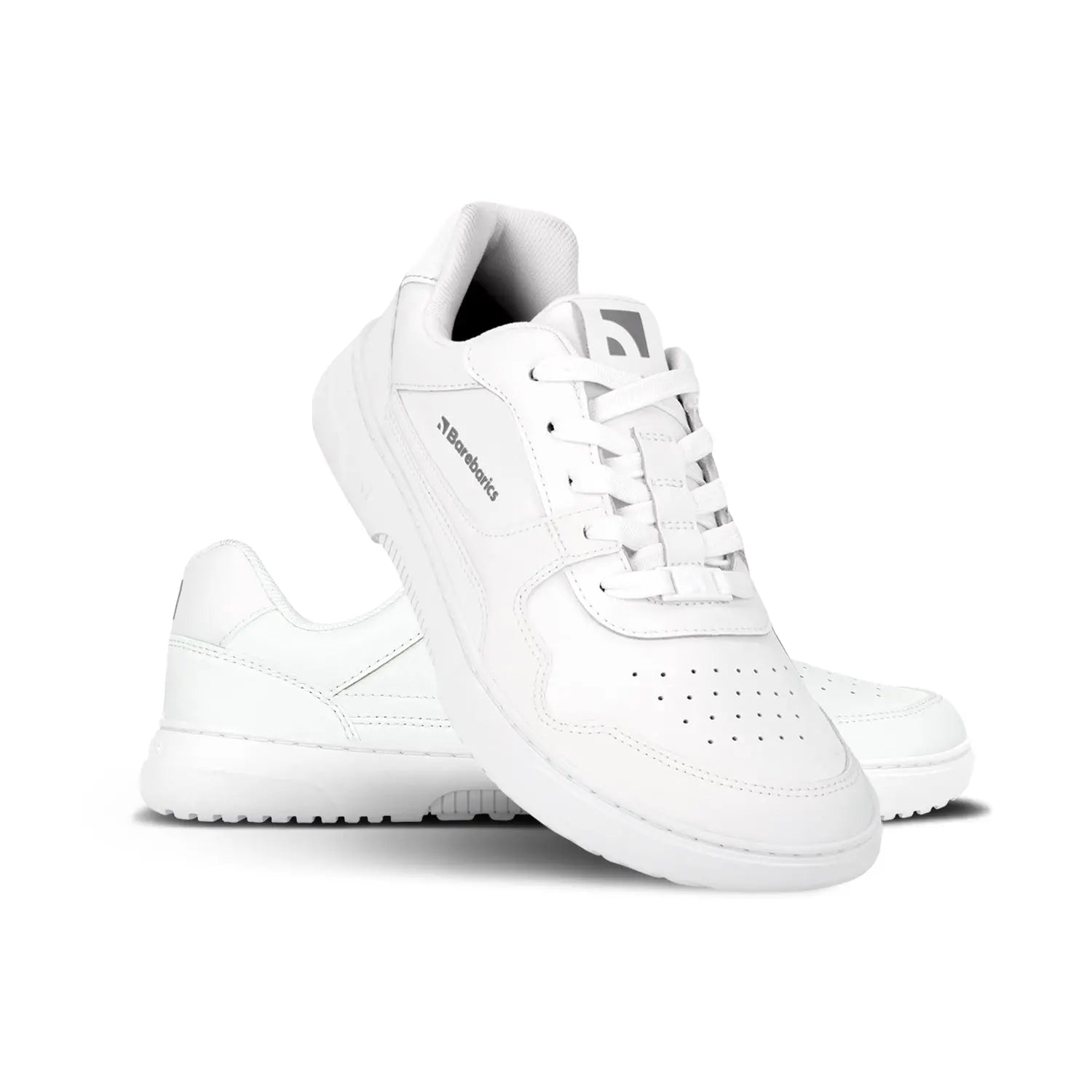 Barebarics - Zing All White - Leather - Deportivas barefoot