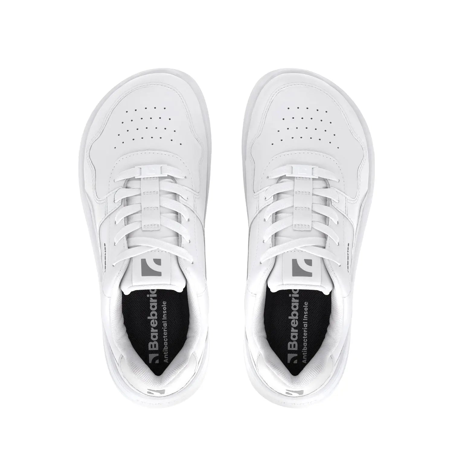 Barebarics - Zing All White - Leather - Deportivas barefoot