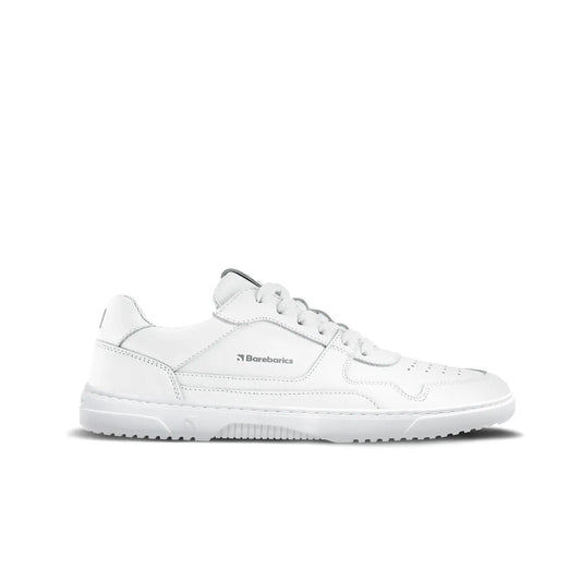 Barebarics - Zing All White Leather - Deportivas barefoot