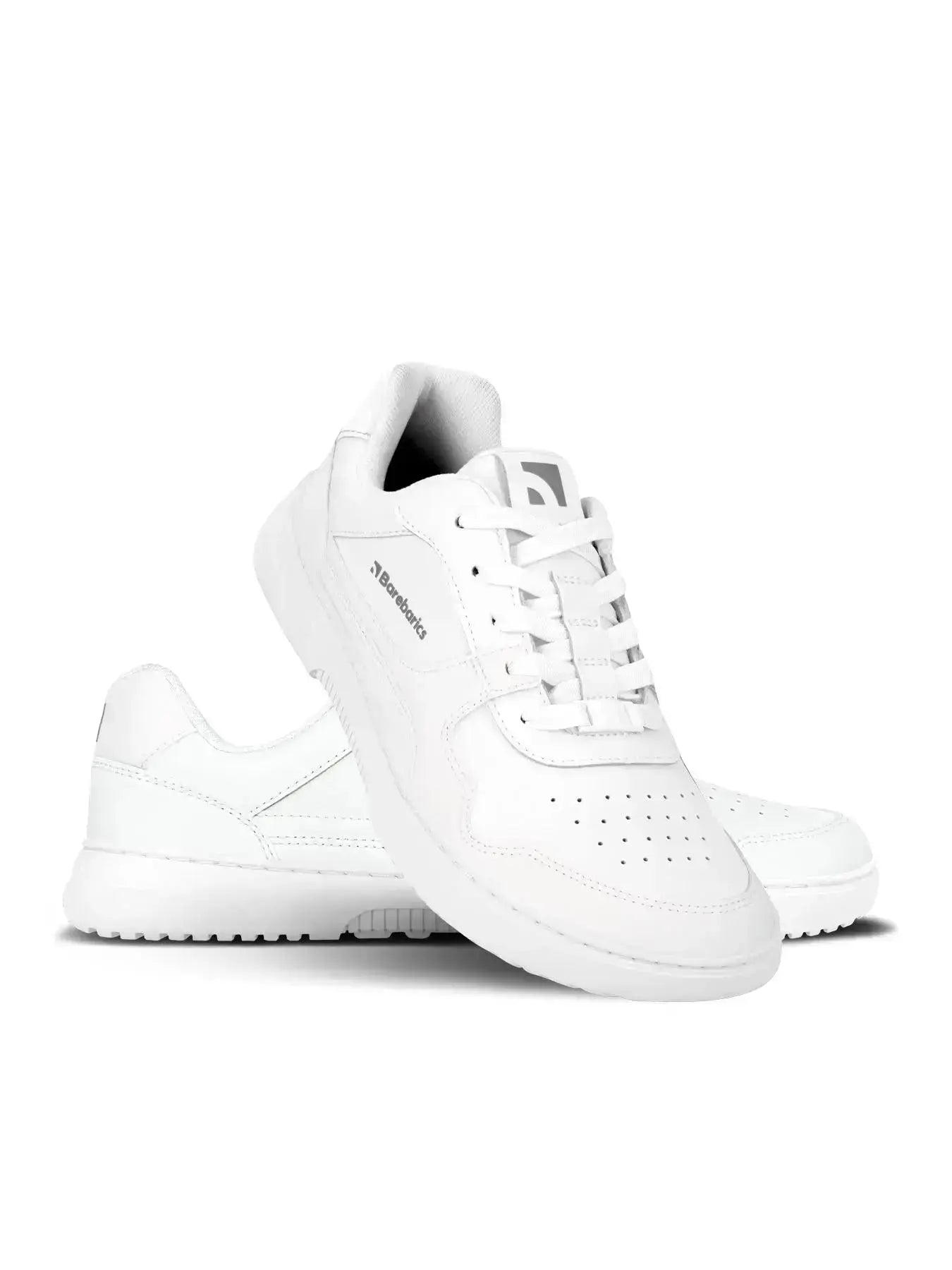 Barebarics - Zing Tout Blanc - Cuir - Chaussures barefoot