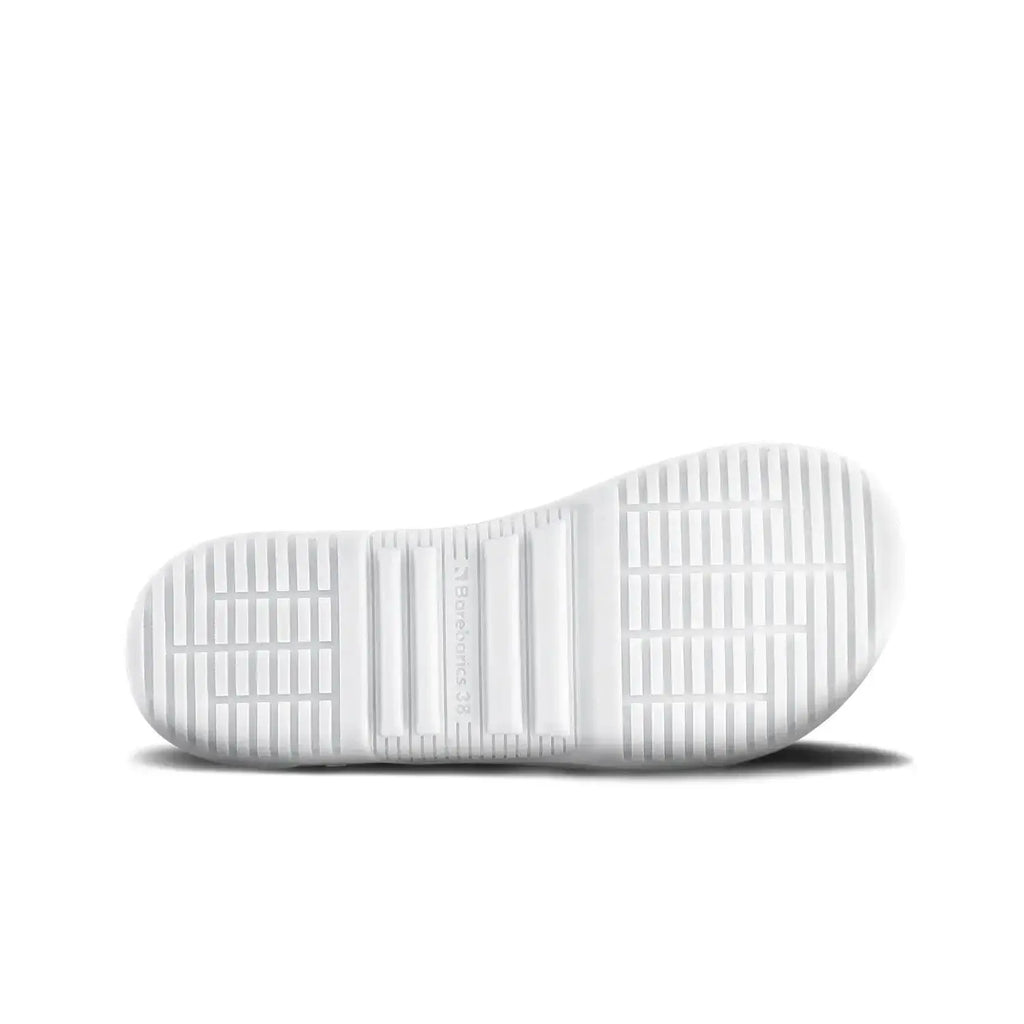 Barebarics - Zing Tout Blanc Cuir - Chaussures barefoot