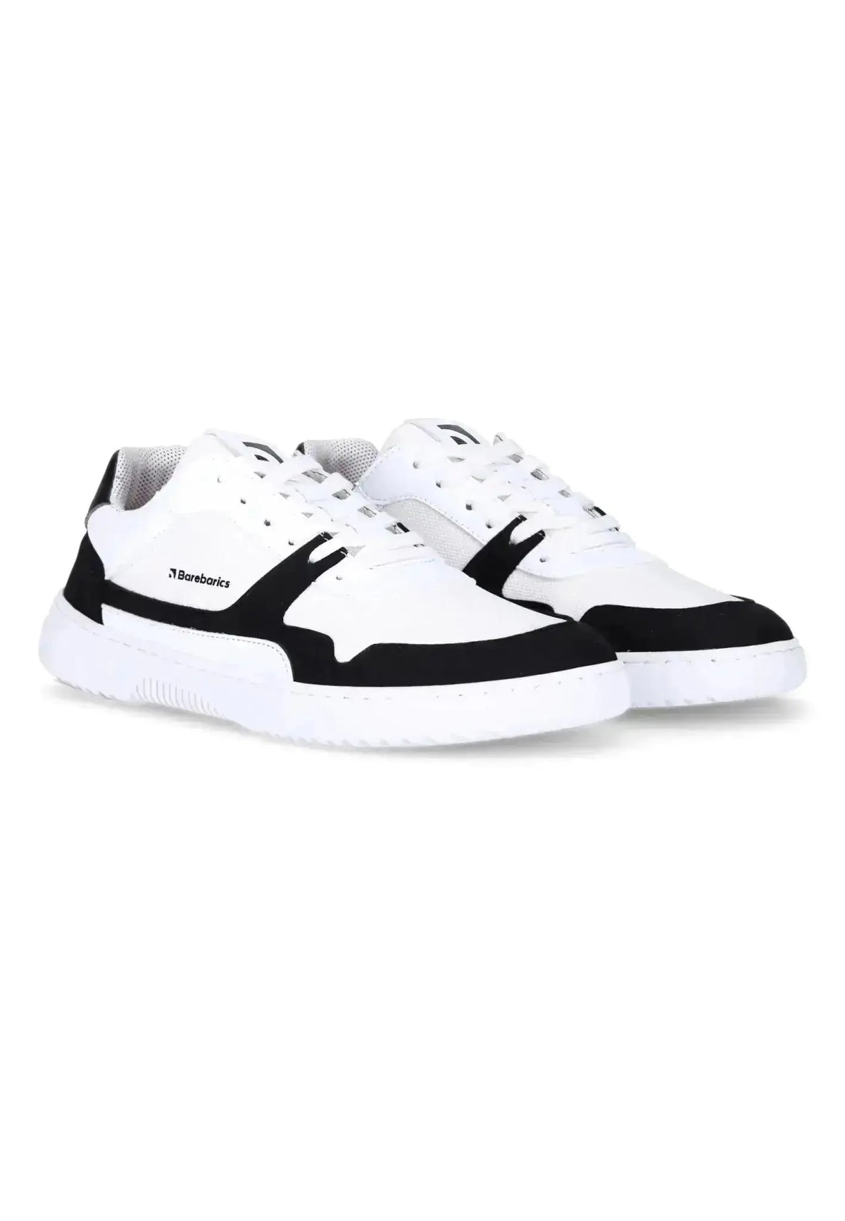 Barebarics - Zing White & Black - Zapatillas barefoot unisex blanco y negro