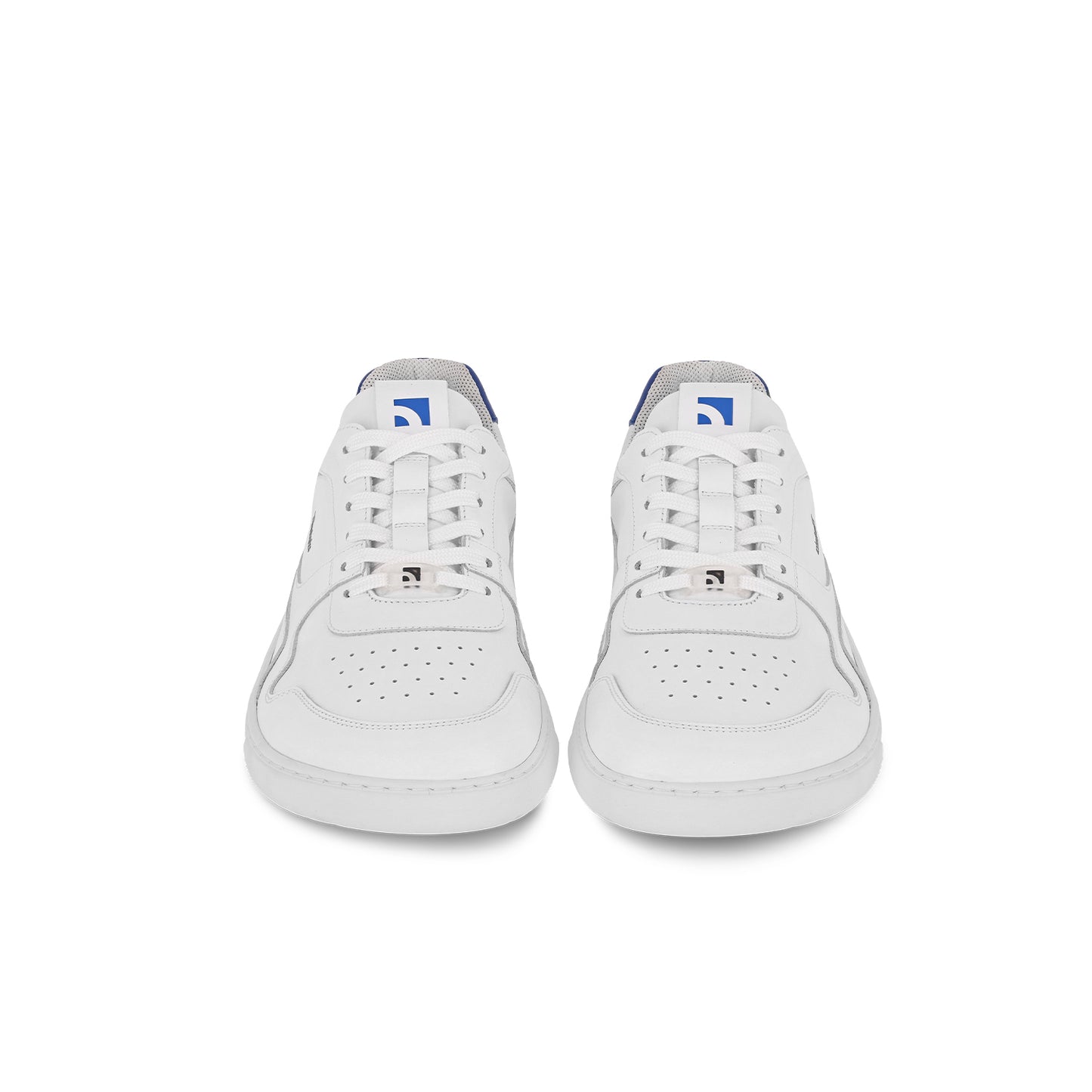 Barebarics - Zing Brave Men Talk White & Blue - Deportivas barefoot-Barebarics-Cacles Barefoot-Tienda de calzado barefoot respetuoso minimalista