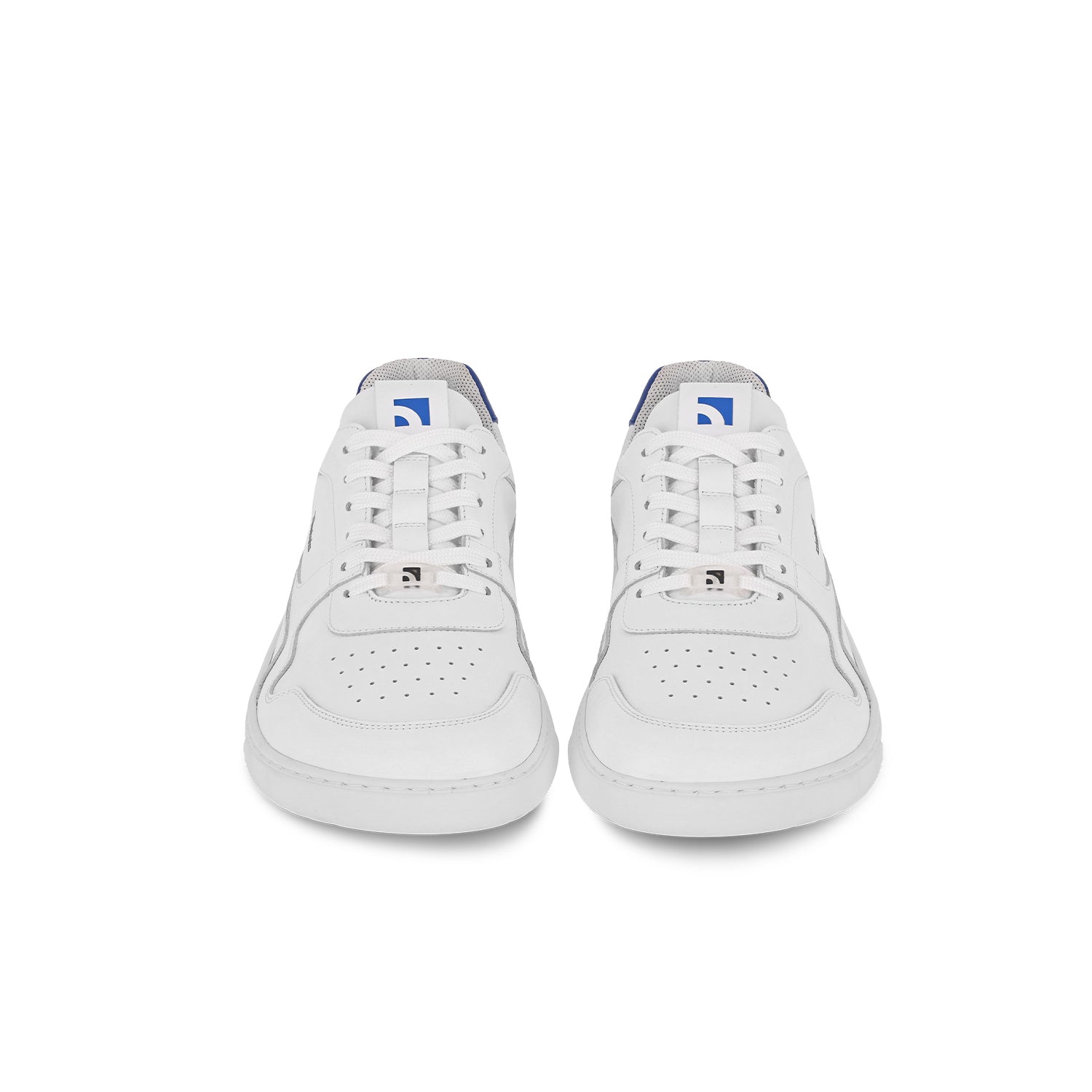 Barebarics - Zing Brave Men Talk White & Blue - Deportivas barefoot-Barebarics-Cacles Barefoot-Tienda de calzado barefoot respetuoso minimalista