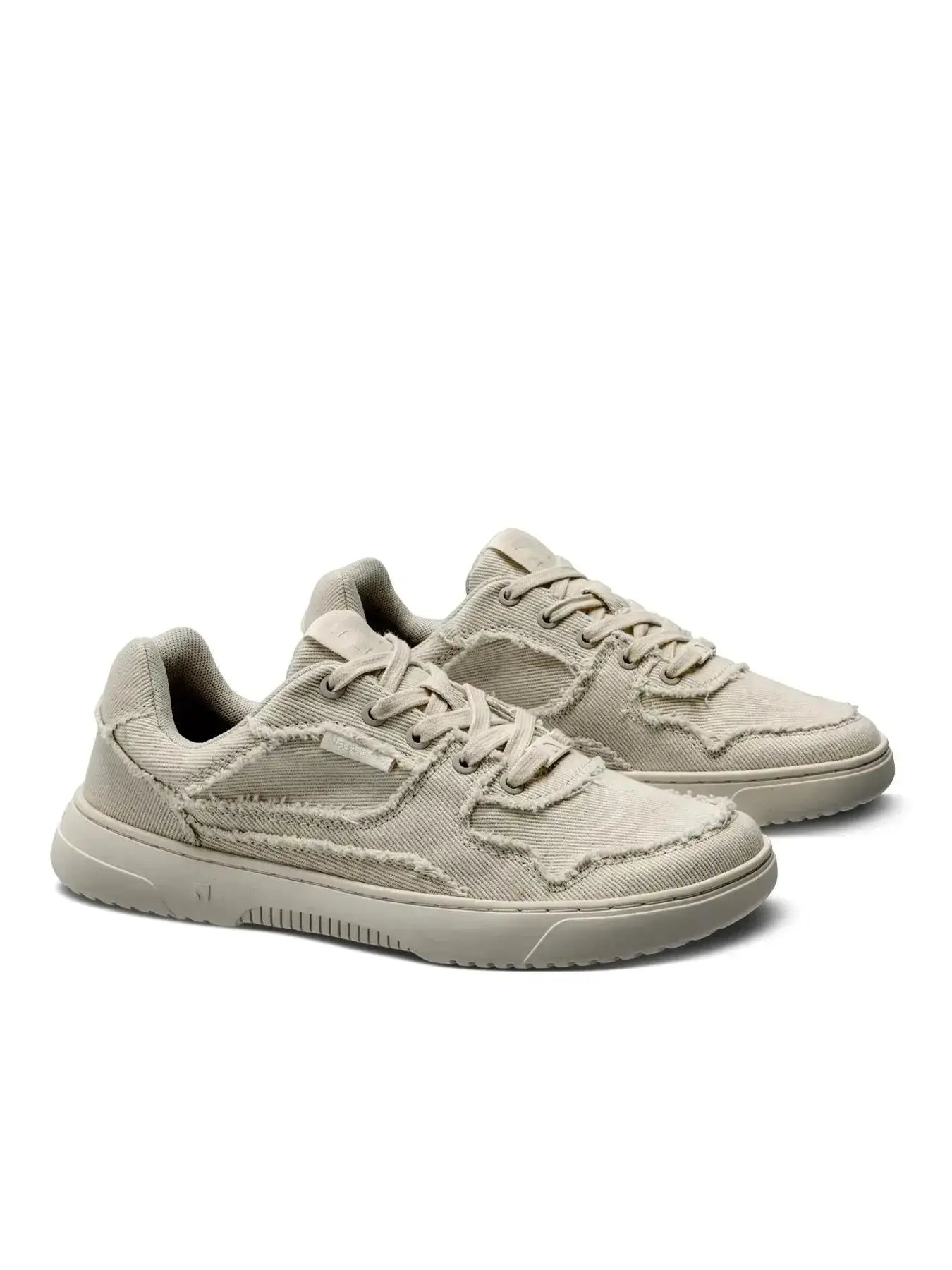 Barebarics - Zing Cream White Denim - Deportivas barefoot