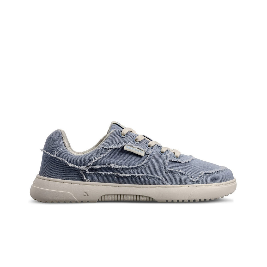 Barebarics - Zing Denim Light Blue - Zapatillas barefoot unisex azules de tela vaquera