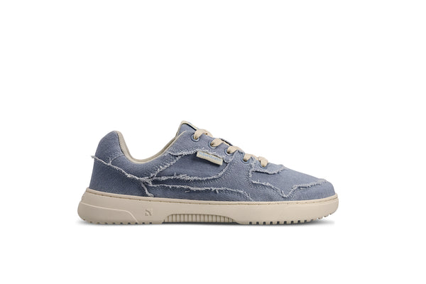 Barebarics - Zing Denim Light Blue - Zapatillas barefoot unisex azules de tela vaquera