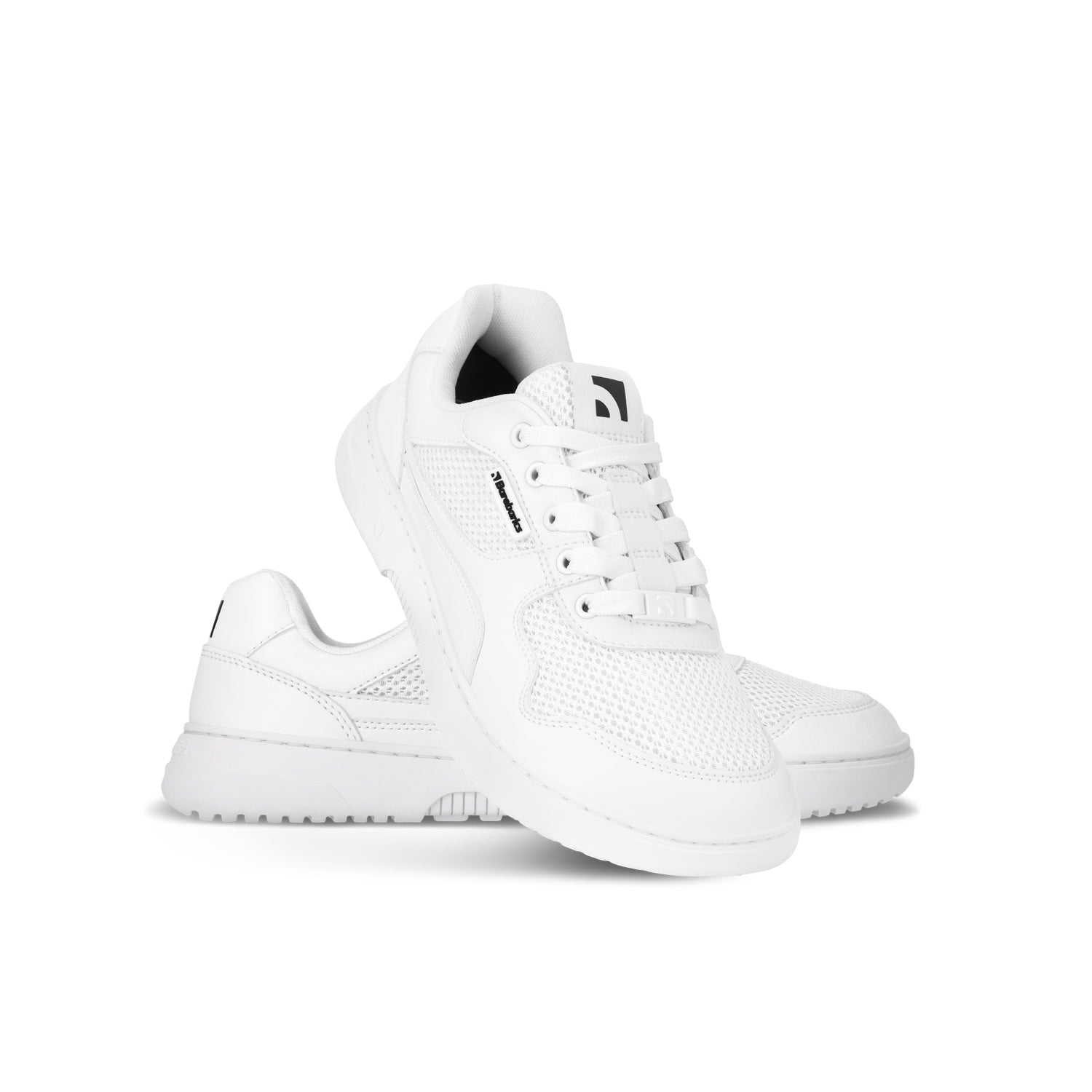 Barebarics - Zing Fresh All White – Deportivas barefoot-Barebarics-Cacles Barefoot-Tienda de calzado barefoot respetuoso minimalista