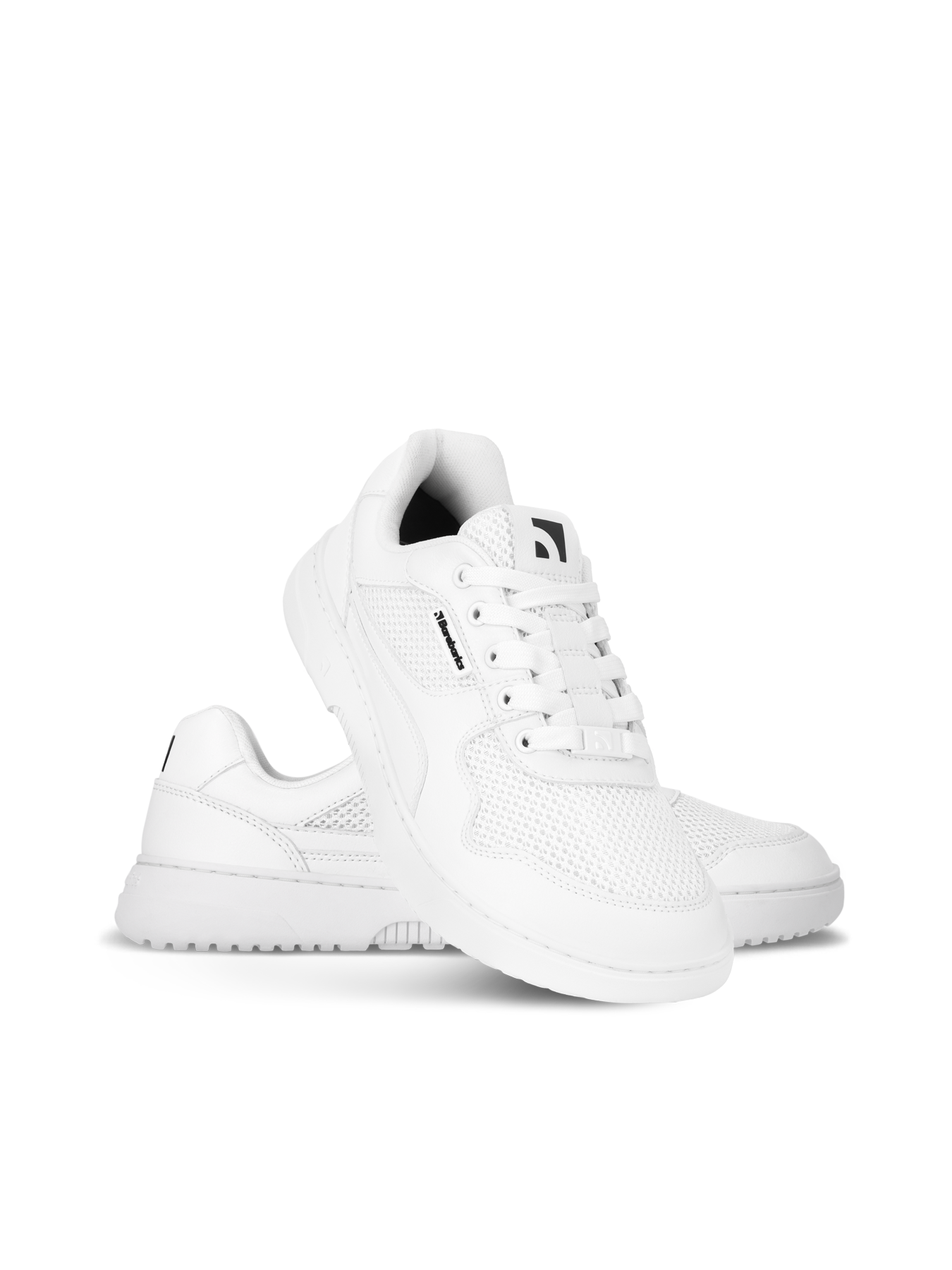 Barebarics - Zing Fresh All White – Deportivas barefoot-Barebarics-Cacles Barefoot-Tienda de calzado barefoot respetuoso minimalista