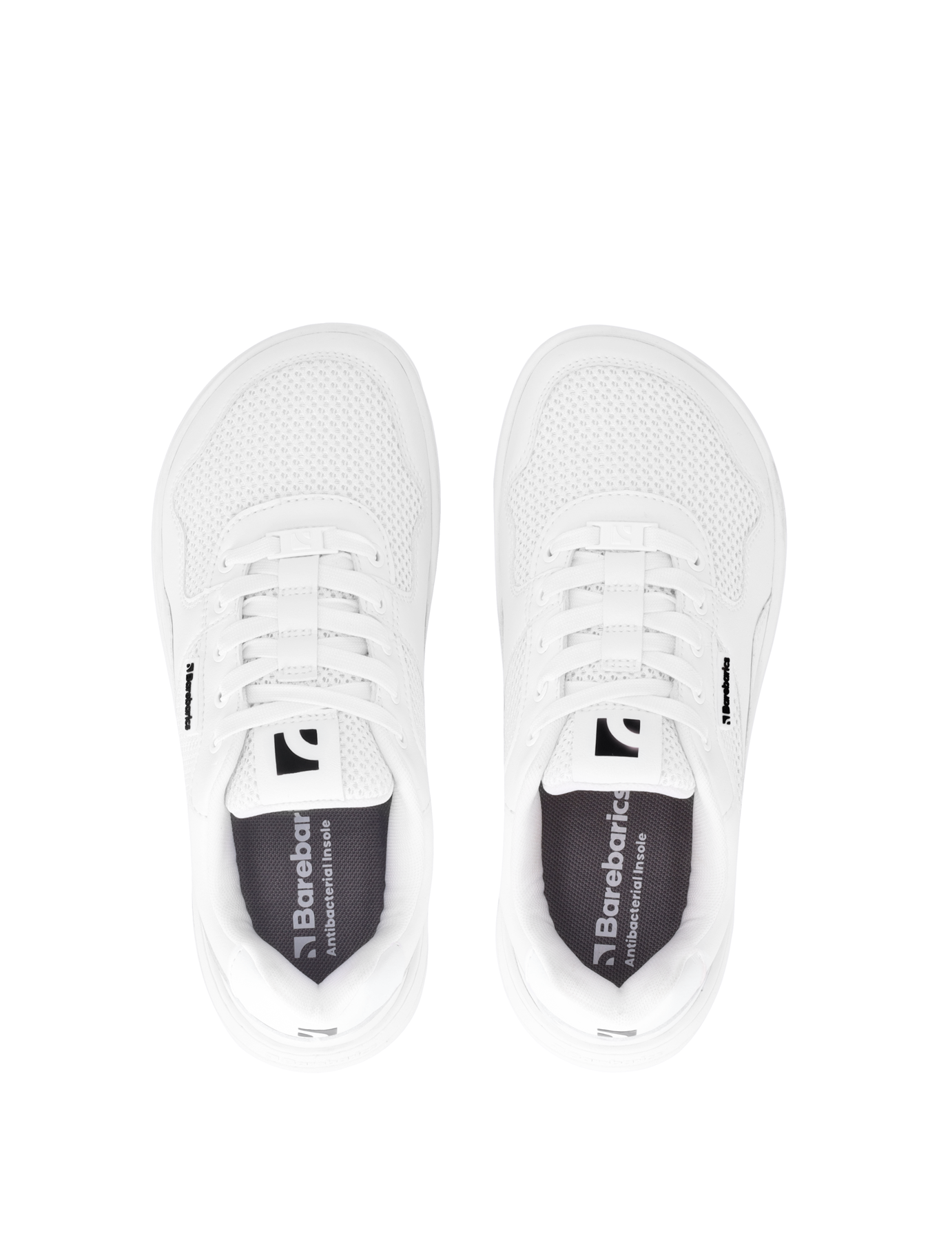 Barebarics - Zing Fresh All White – Deportivas barefoot-Barebarics-Cacles Barefoot-Tienda de calzado barefoot respetuoso minimalista