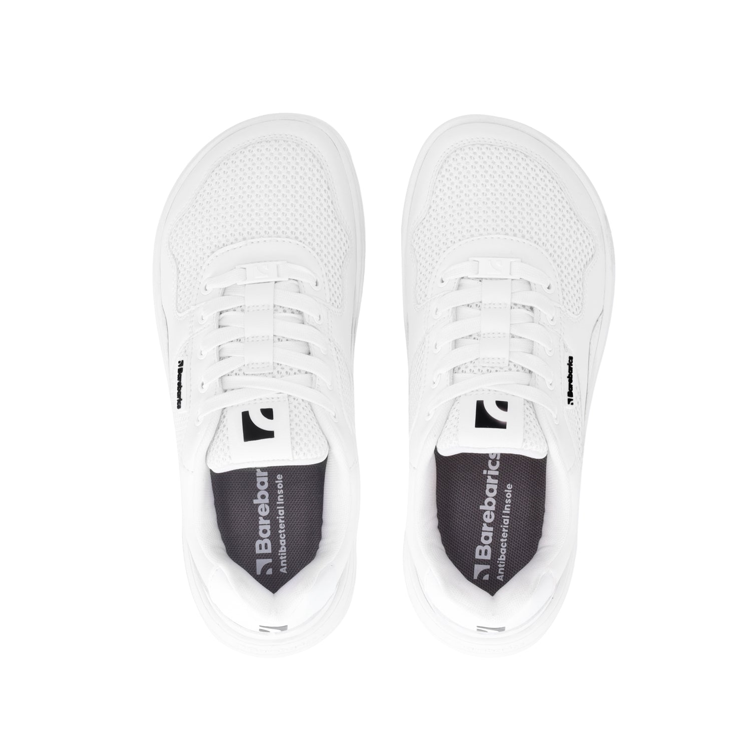 Barebarics - Zing Fresh All White – Deportivas barefoot-Barebarics-Cacles Barefoot-Tienda de calzado barefoot respetuoso minimalista