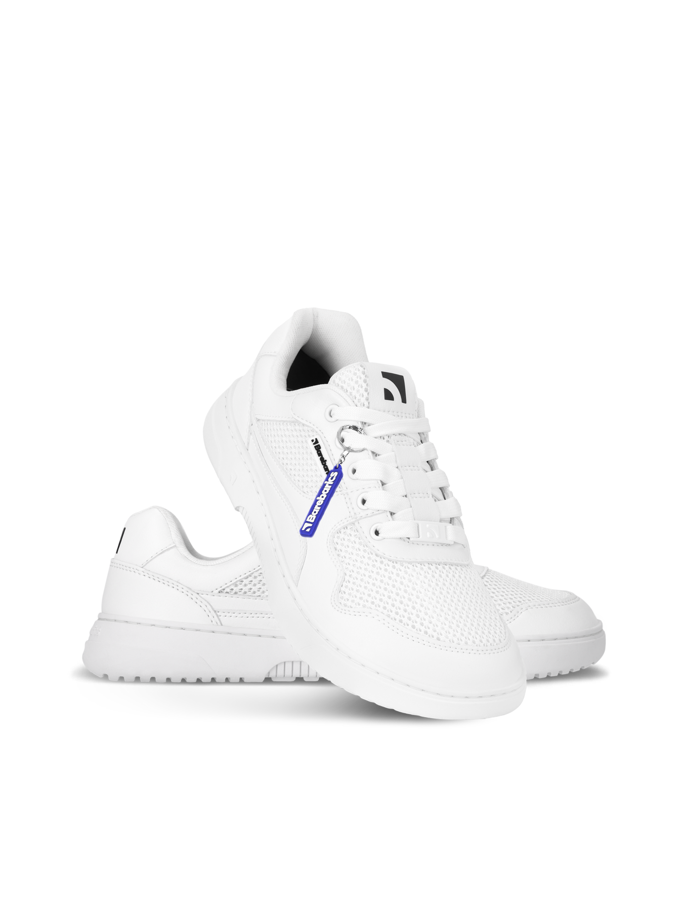 Barebarics - Zing Fresh All White – Deportivas barefoot-Barebarics-Cacles Barefoot-Tienda de calzado barefoot respetuoso minimalista