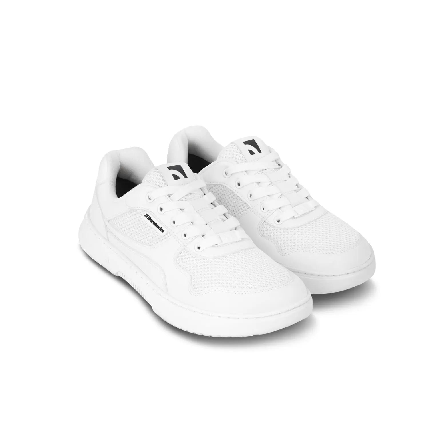 Barebarics - Zing Fresh All White – Zapatillas barefoot frescas unisex blancas