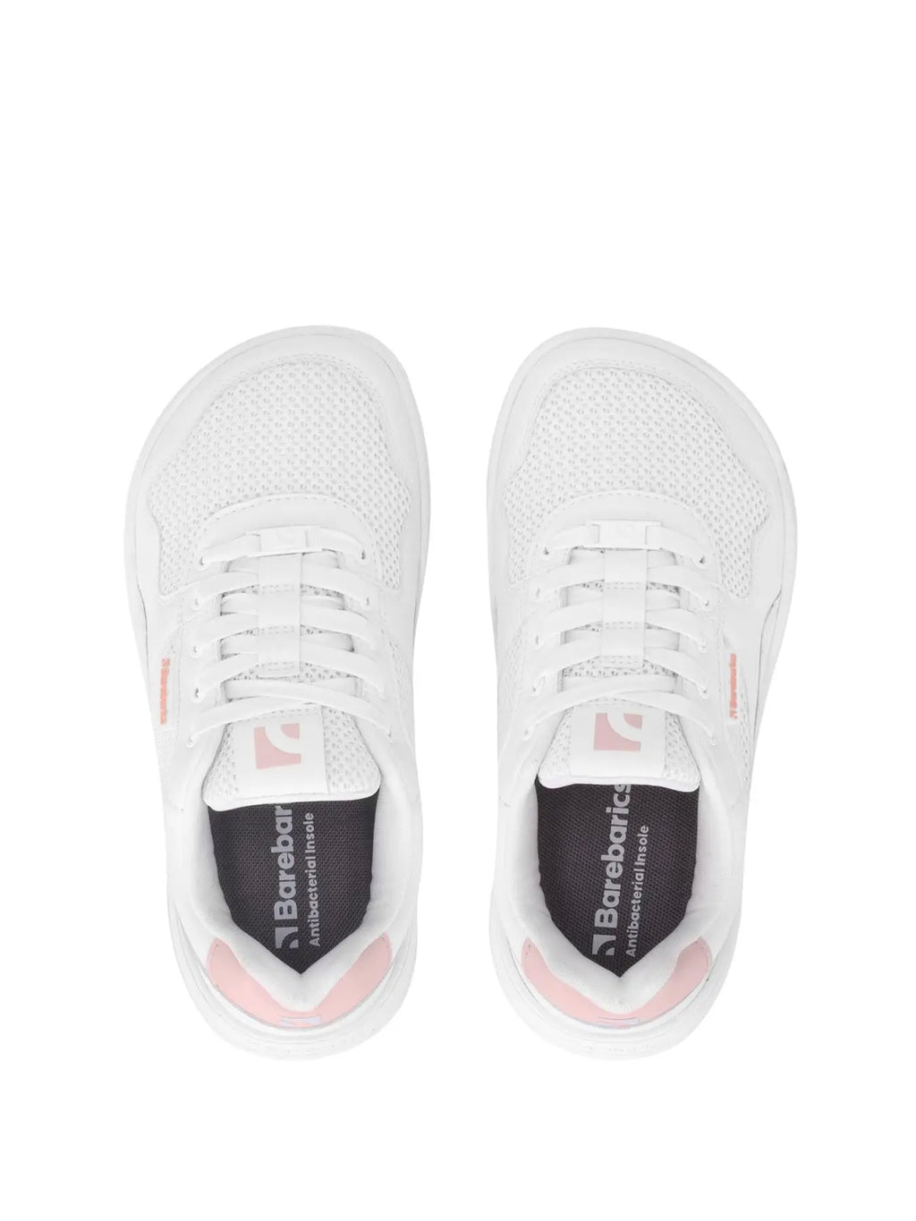 Barebarics - Zing Fresh White & Coral Pink - Deportivas barefoot