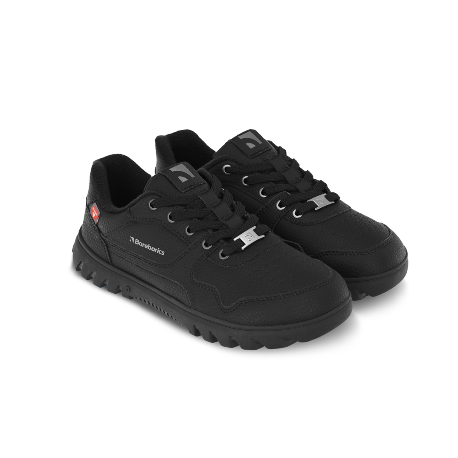 Barebarics - Zing Frost All Black - Deportivas barefoot de invierno-Barebarics-Cacles Barefoot-Tienda de calzado barefoot respetuoso minimalista