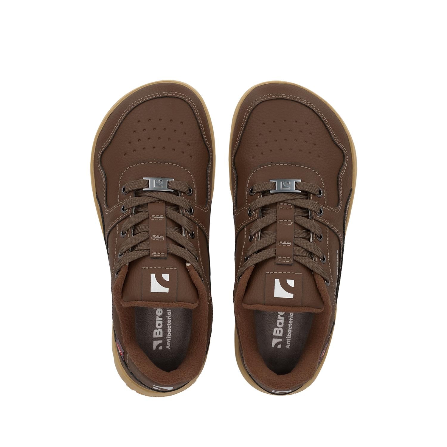 Barebarics - Zing Frost Dark Brown - Deportivas barefoot invierno