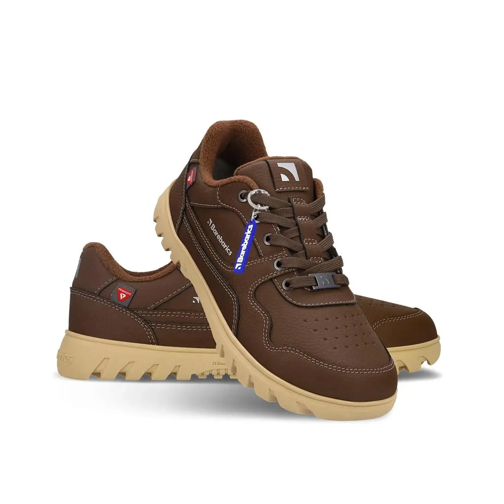 Barebarics - Zing Frost Dark Brown - Chaussures barefoot d'hiver