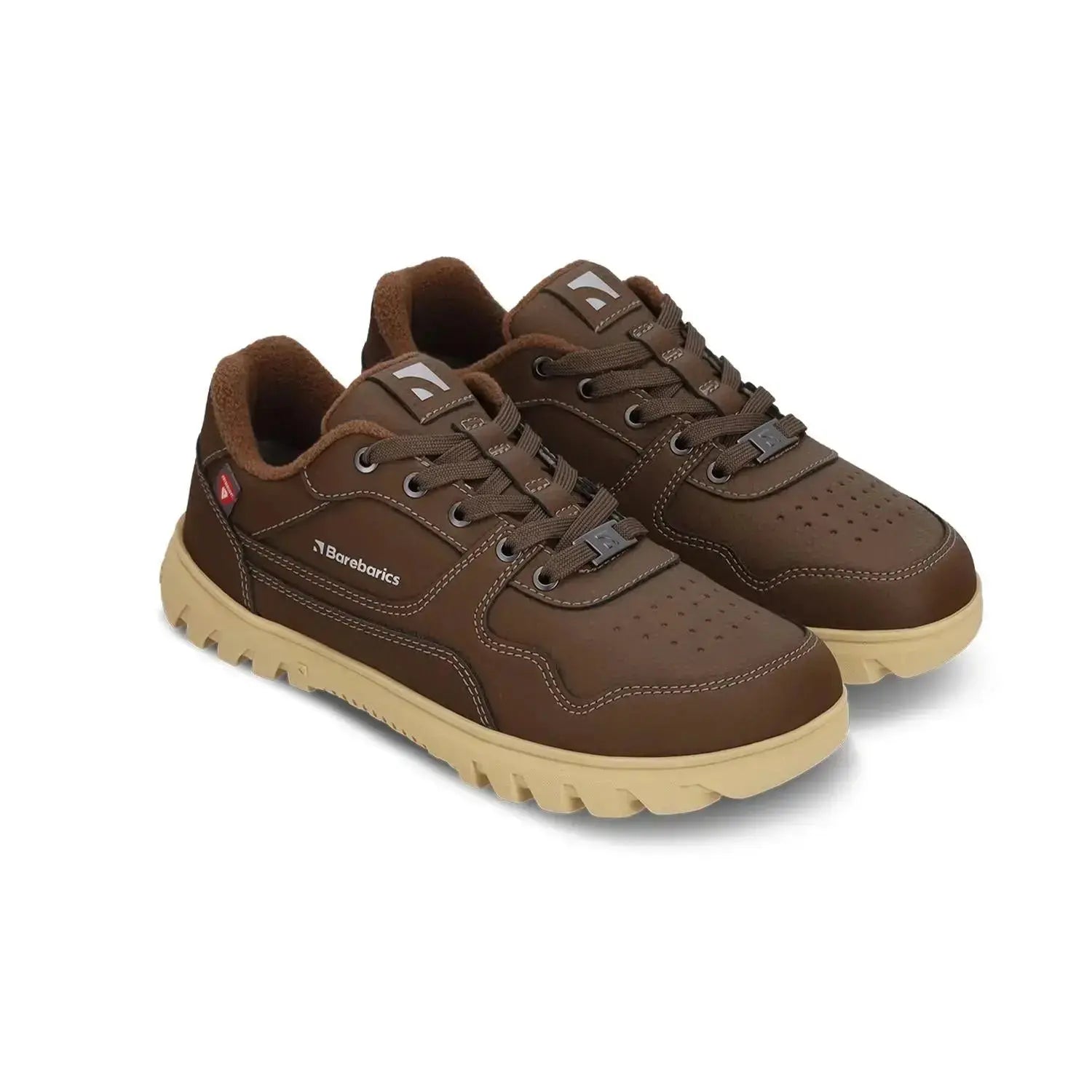 Barebarics - Zing Frost Dark Brown - Chaussures barefoot d'hiver